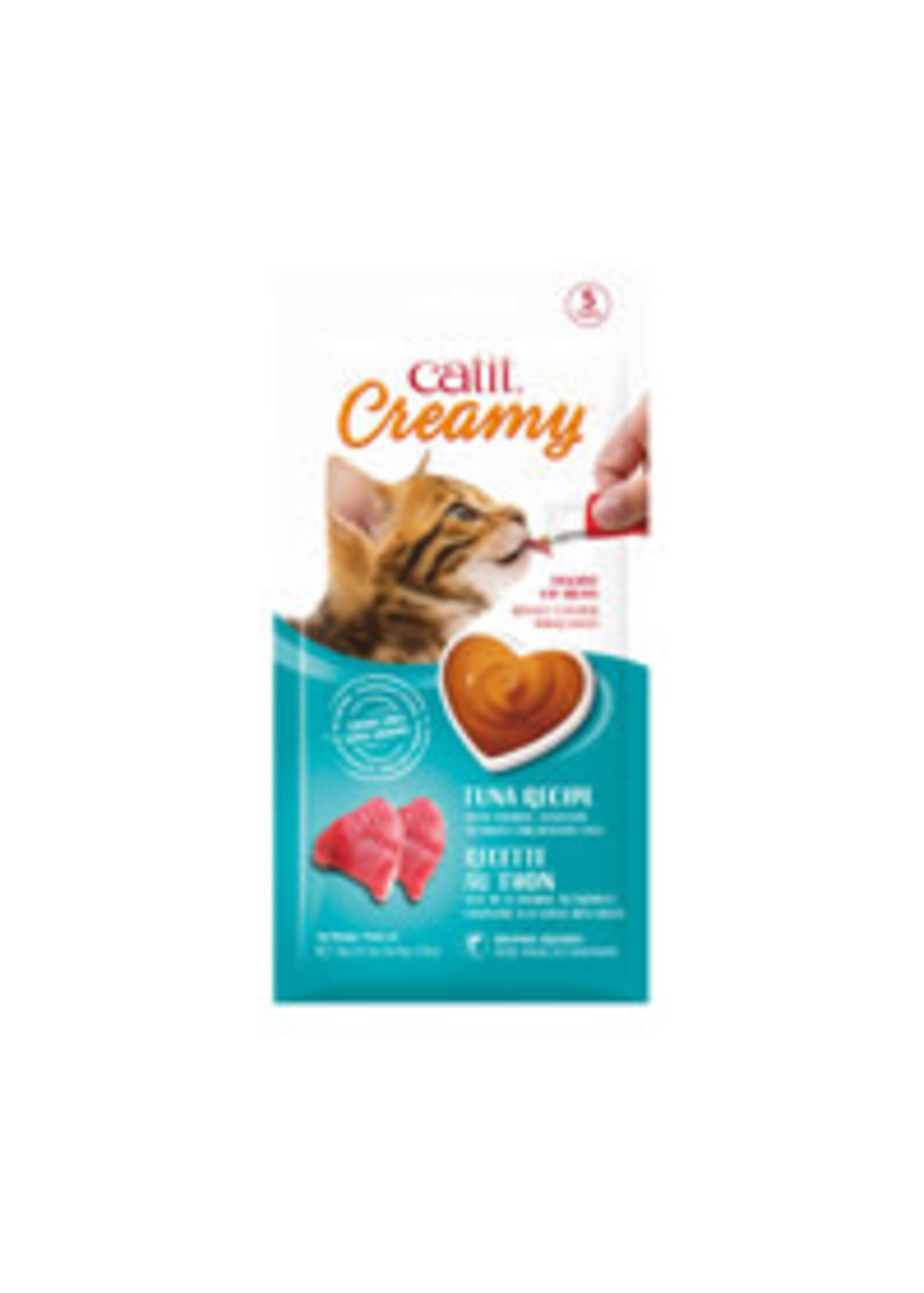 CATIT CATIT CREAMY REGALS CRÉMEUX THON PAQUET DE 5 X 15 G