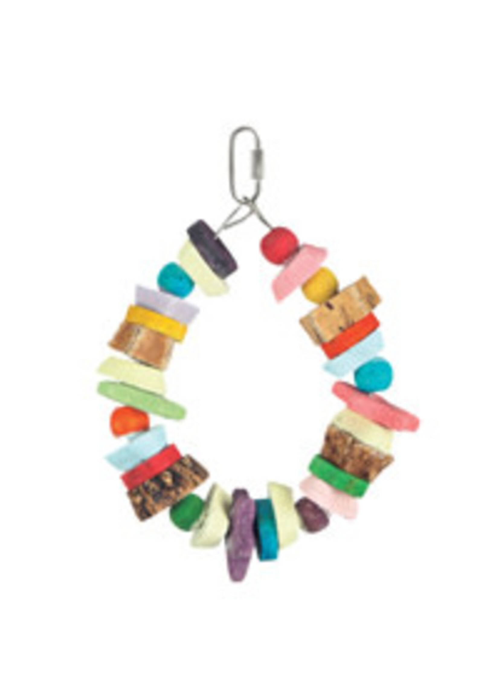 HARI JOUET POUR OISEAU COURONNE DE MACARONS