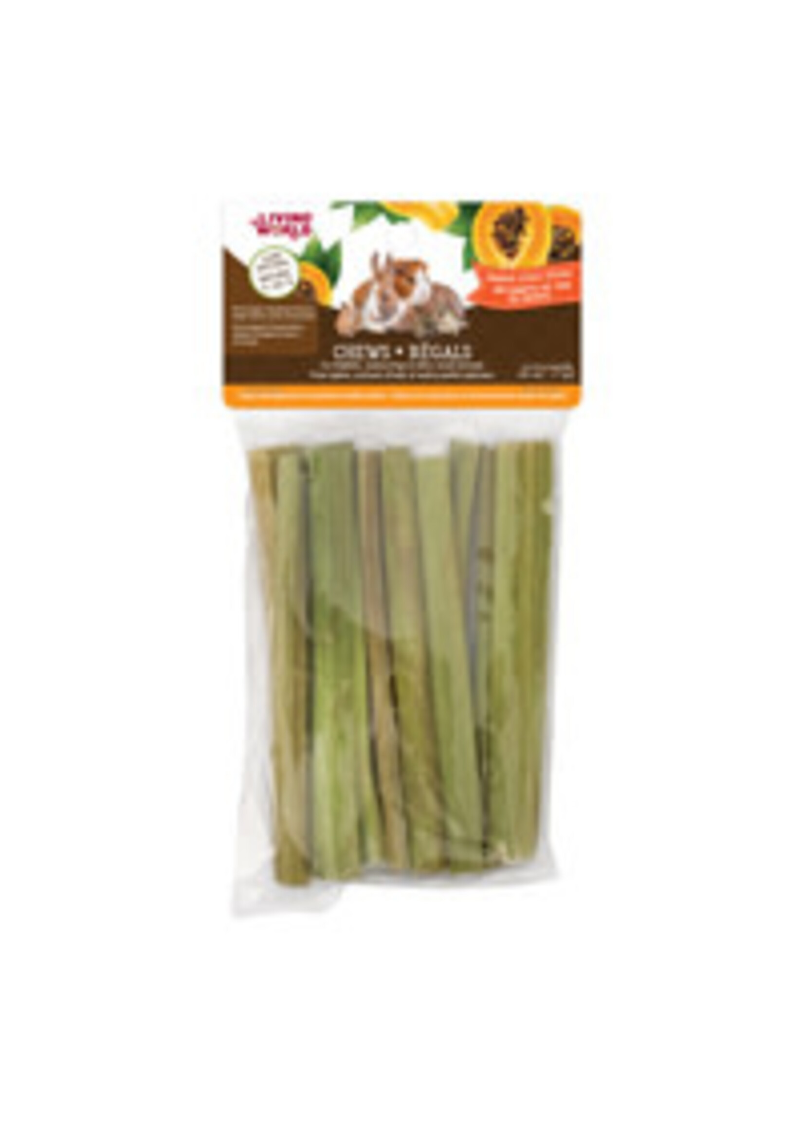 LIVING WORLD LIVING WORLD BATONNETS POUR RONGEUR TIGE DE PAPAYE PQT 10