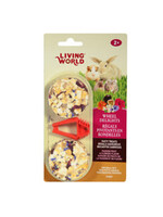 LIVING WORLD LIVING WORLD RÉGAL EN ROND FRUITS ET FLEURS 68 G PQT 2