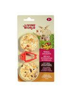LIVING WORLD LIVING WORLD RÉGAL EN ROND POMME/BANANE/ORANGE 68 G PQT 2