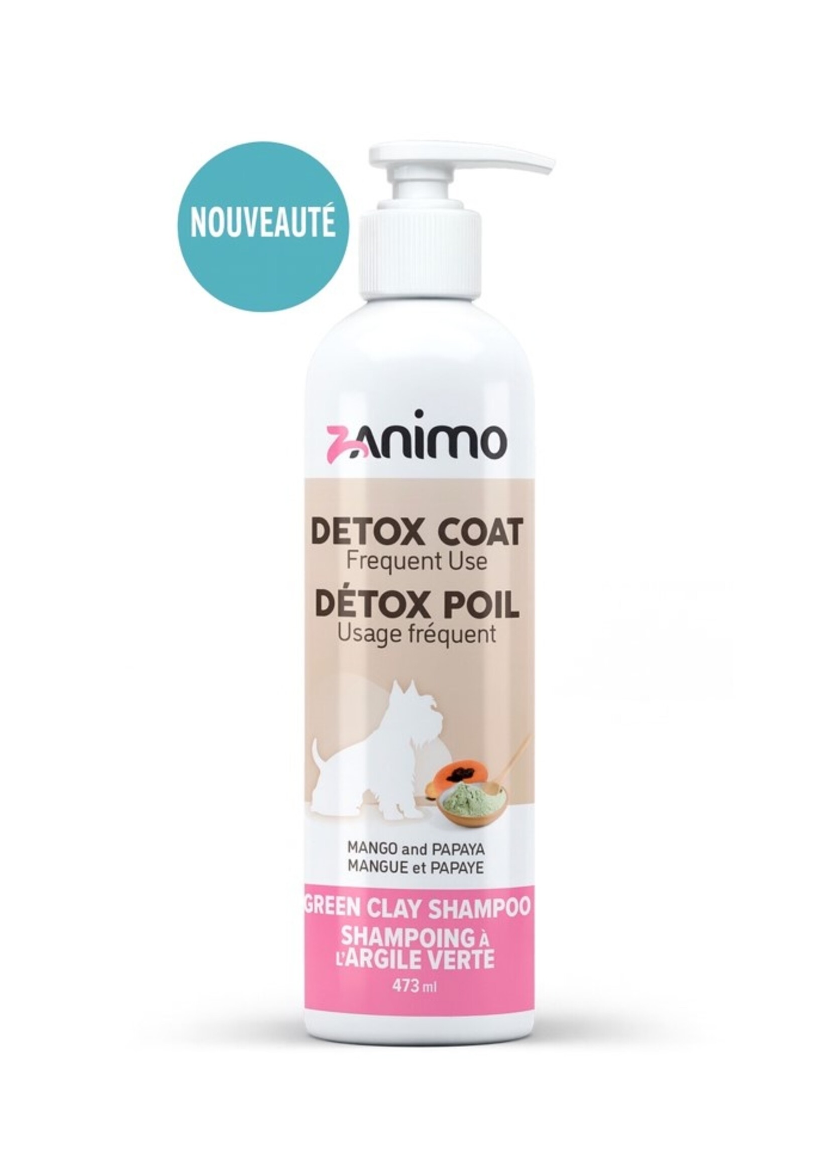 ZANIMO ZANIMO SHAMPOING DÉTOX PAPAYE ET MANGUE