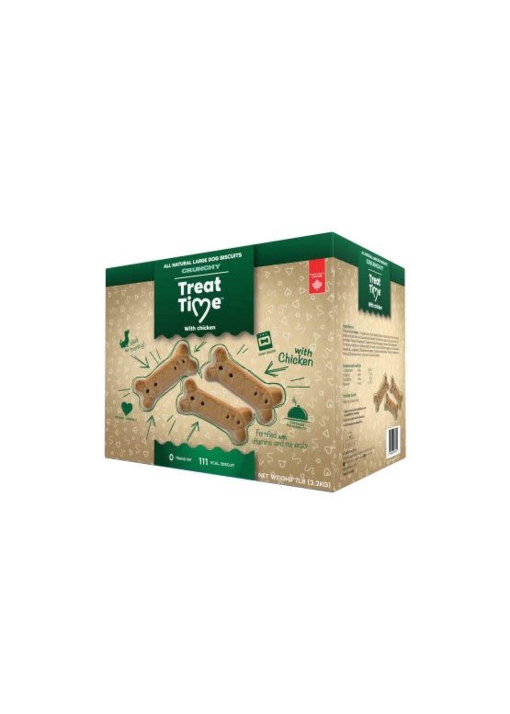 TREAT TIME BISCUIT TREAT TIME GROS NATURE 7LBS