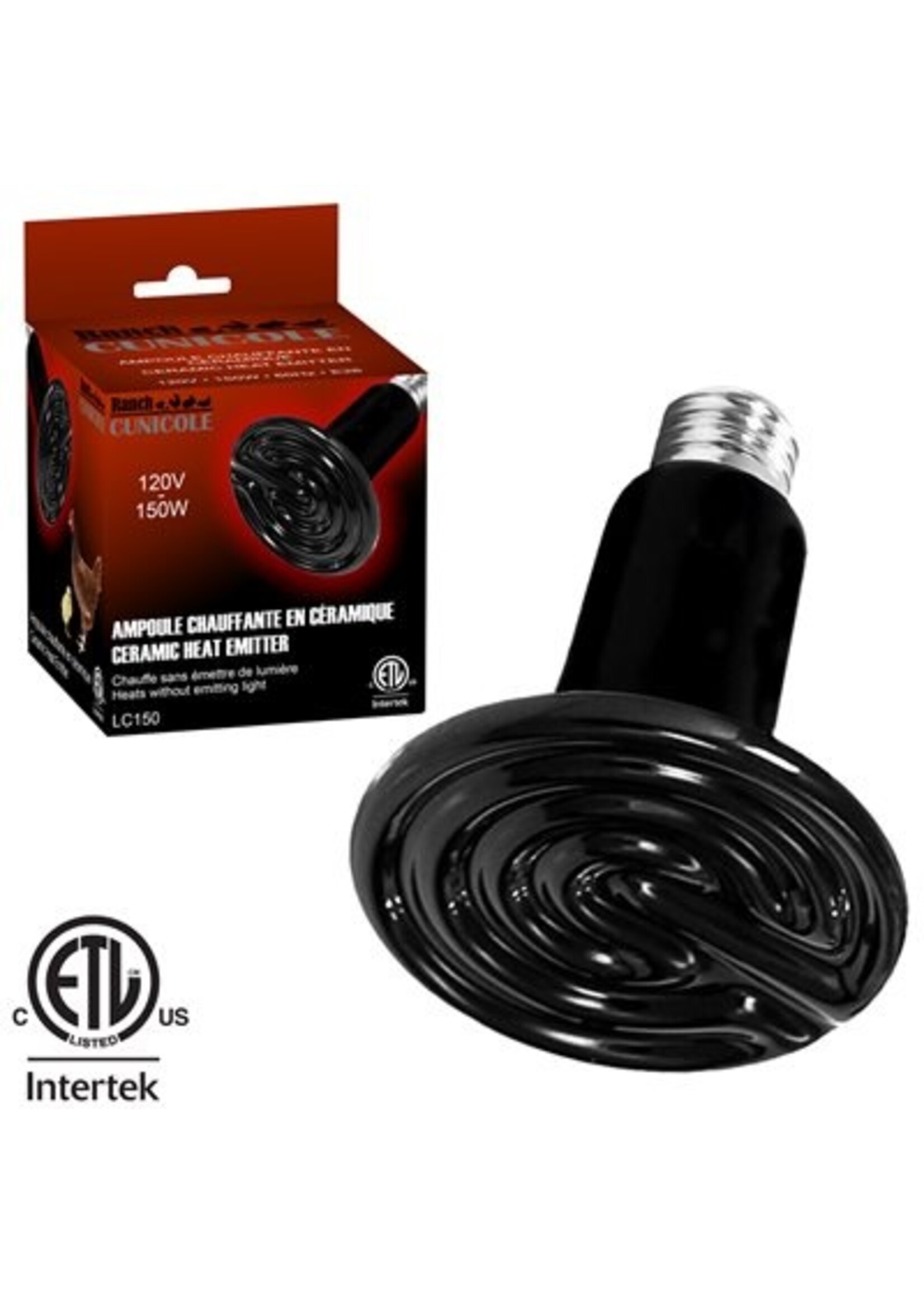 RANCH CUNICOLE LUMIERE CHAUFFANTE CERAMIQUE