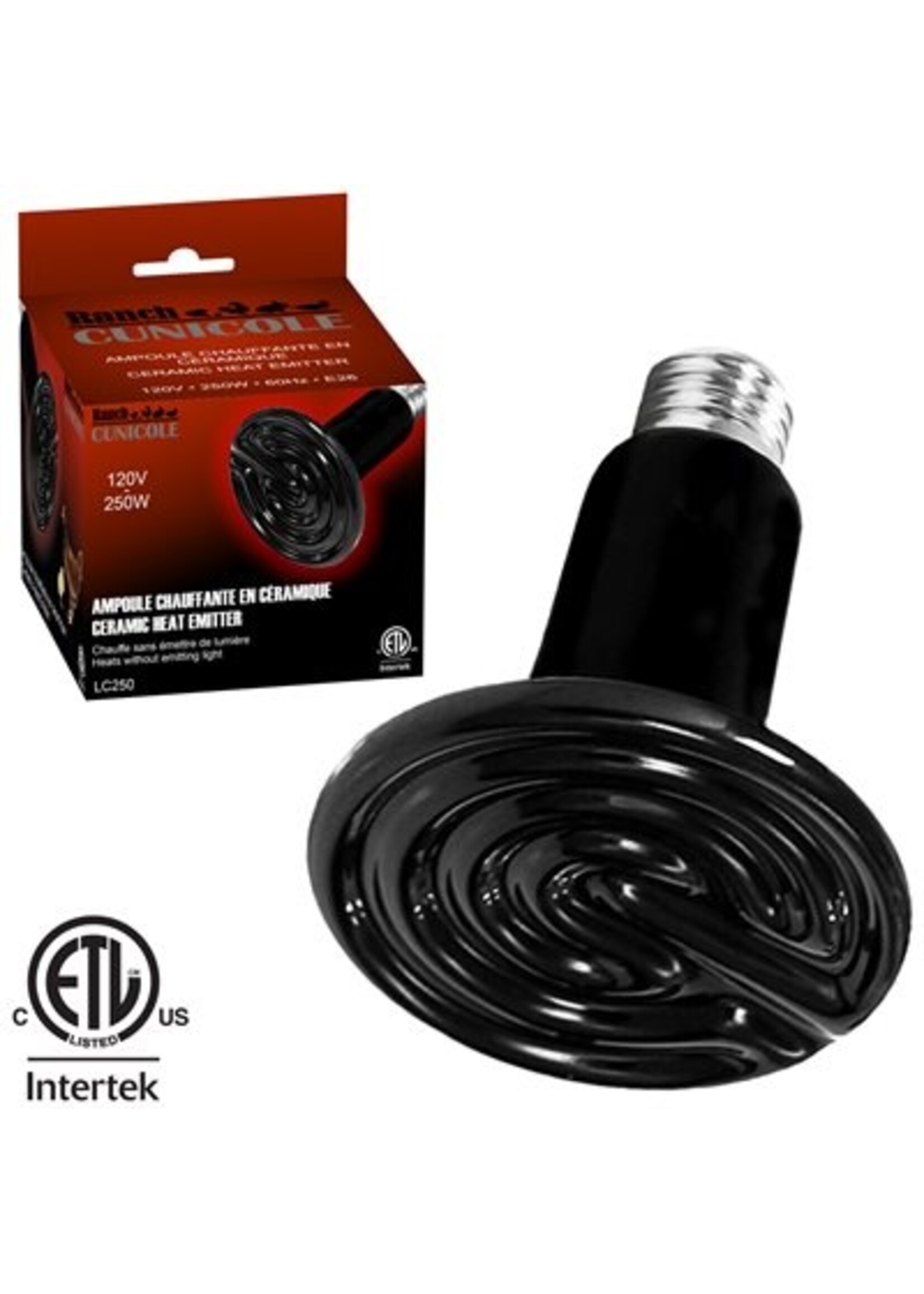 RANCH CUNICOLE LUMIERE CHAUFFANTE CERAMIQUE