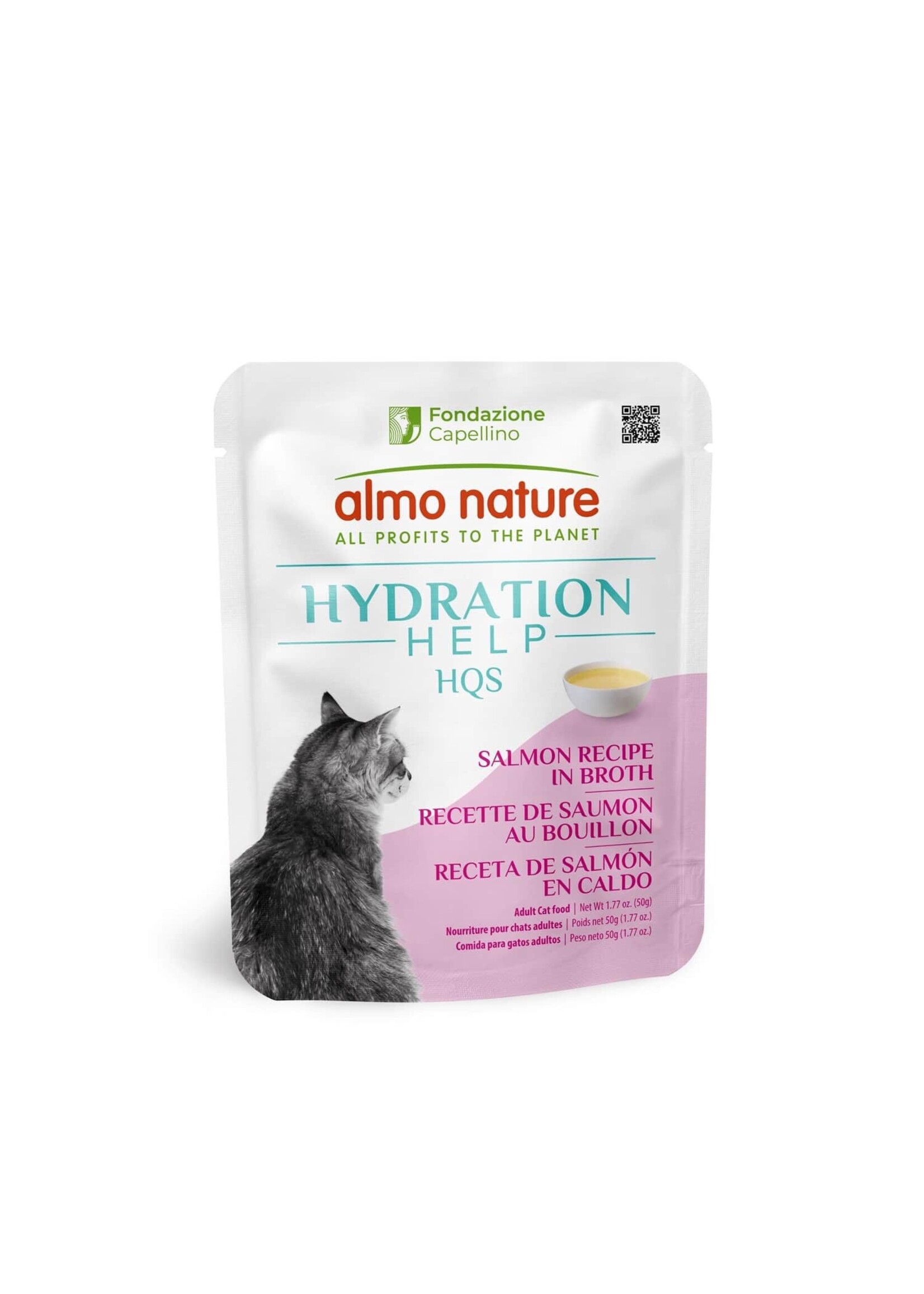 ALMO NATURE ALMO NATURE HQS HYDRATION HELP POUR CHAT 50G
