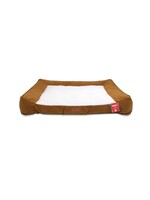 BUD'Z BUD'Z LIT EN MOUSSE MEMOIRE ZEPHYR BRUN CLAIR TRES GRAND