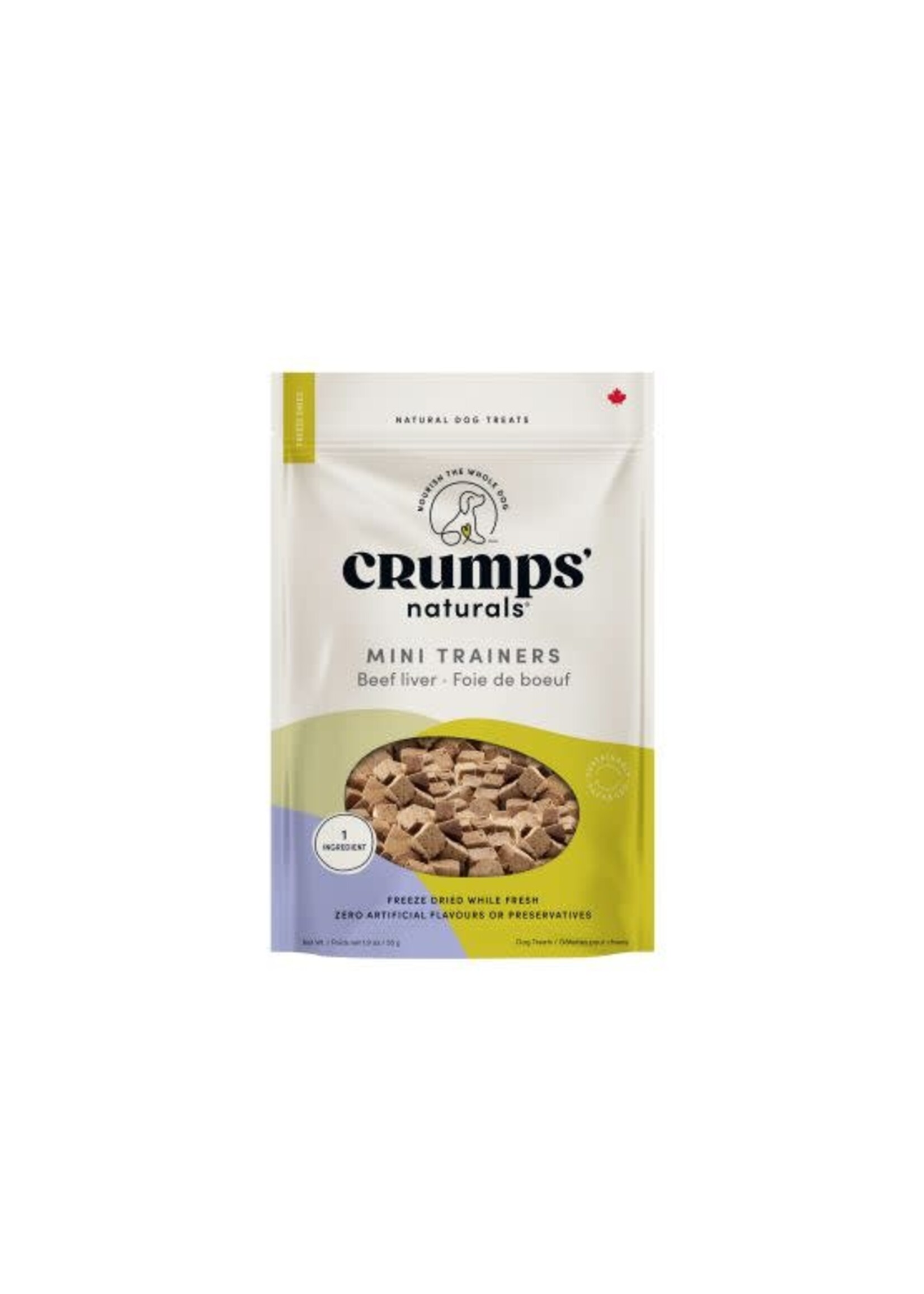 CRUMPS NATURALS GATERIES MINI POUR CHIEN FOIE DE BOEUF