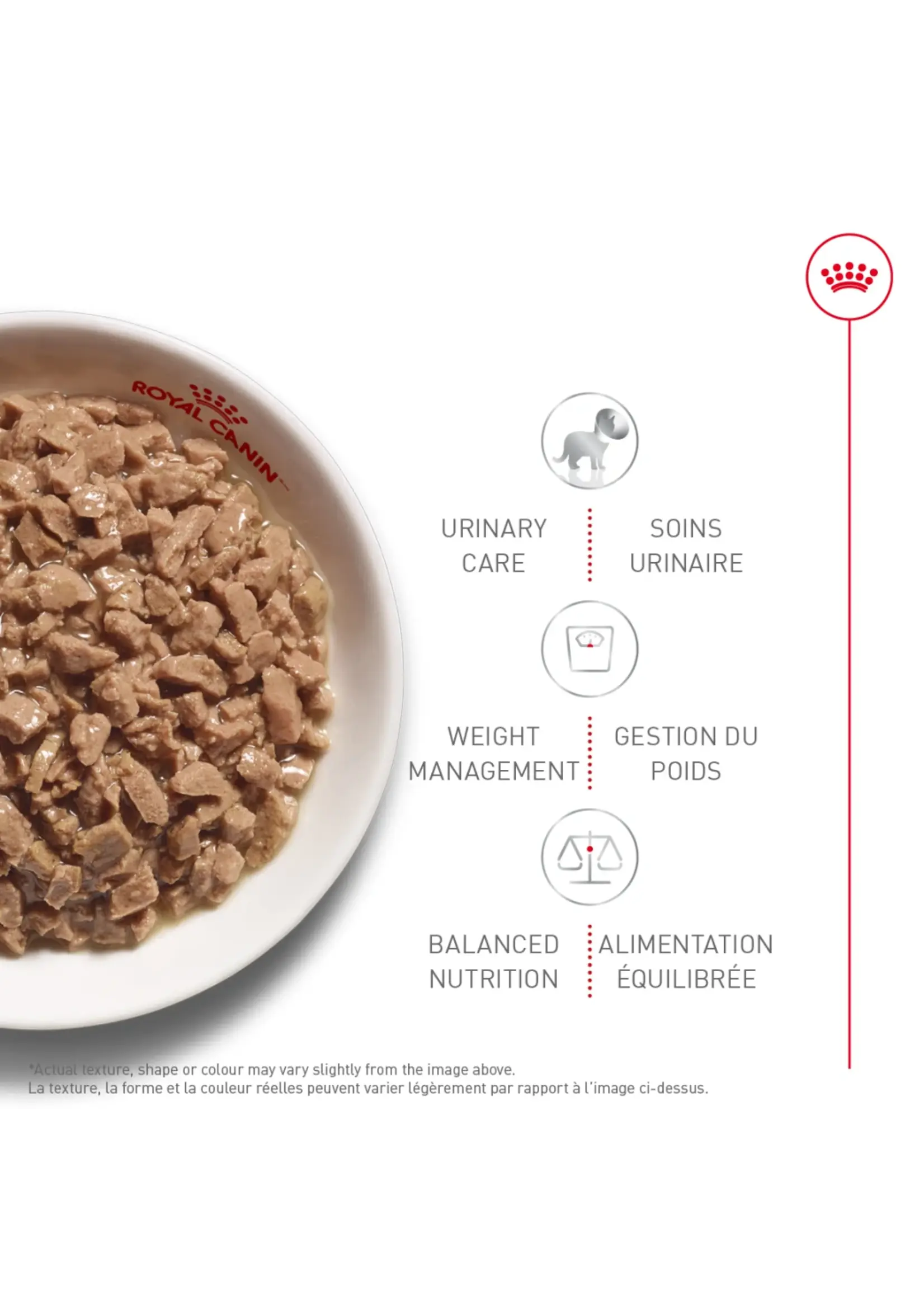 ROYAL CANIN ROYAL CANIN CHAT ADULTE NOURRITURE HUMIDE URINAIRE EN TRANCHE 145 G