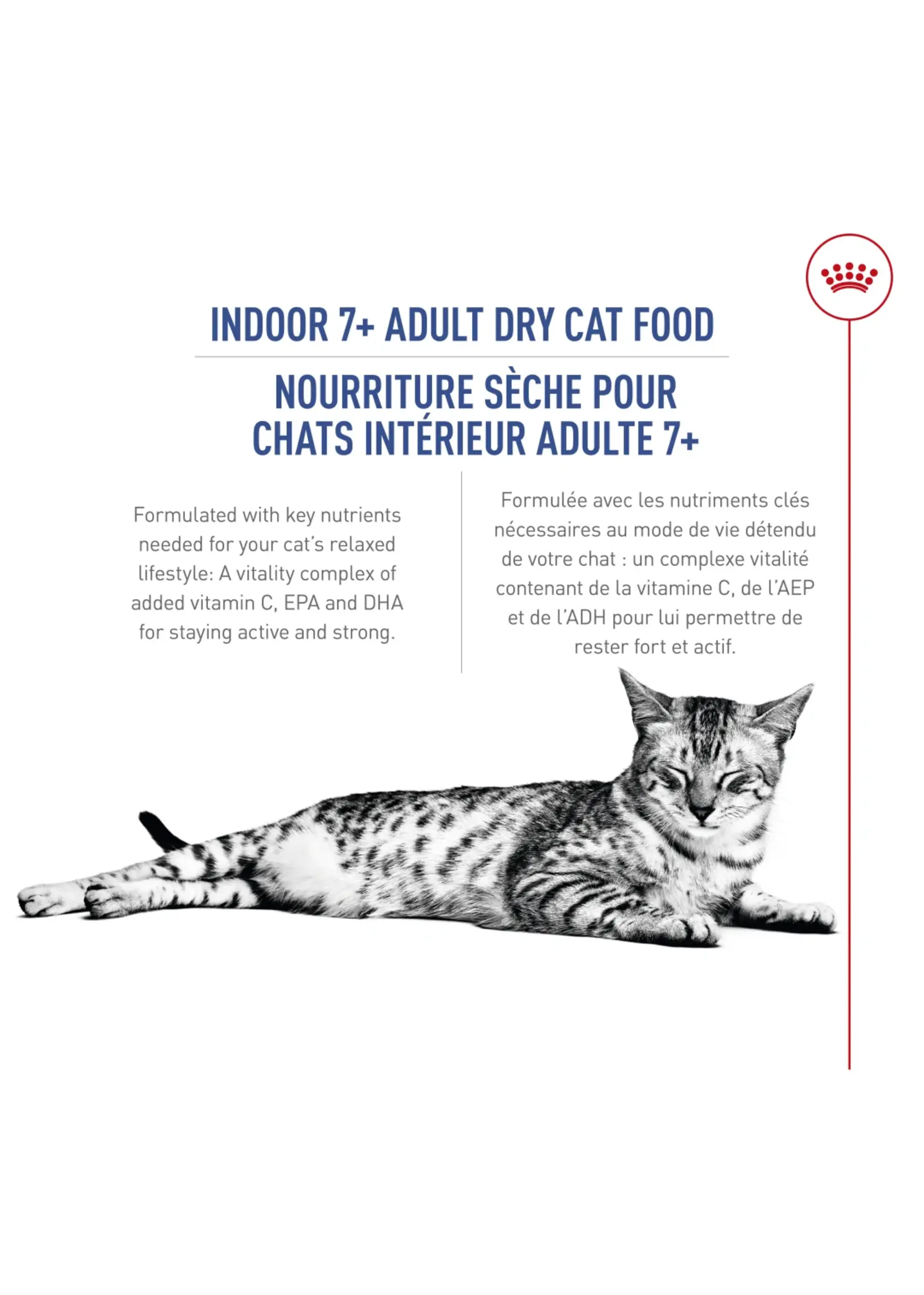 ROYAL CANIN ROYAL CANIN CHAT ADULTE INTÉRIEUR  7+ 5.9 KG