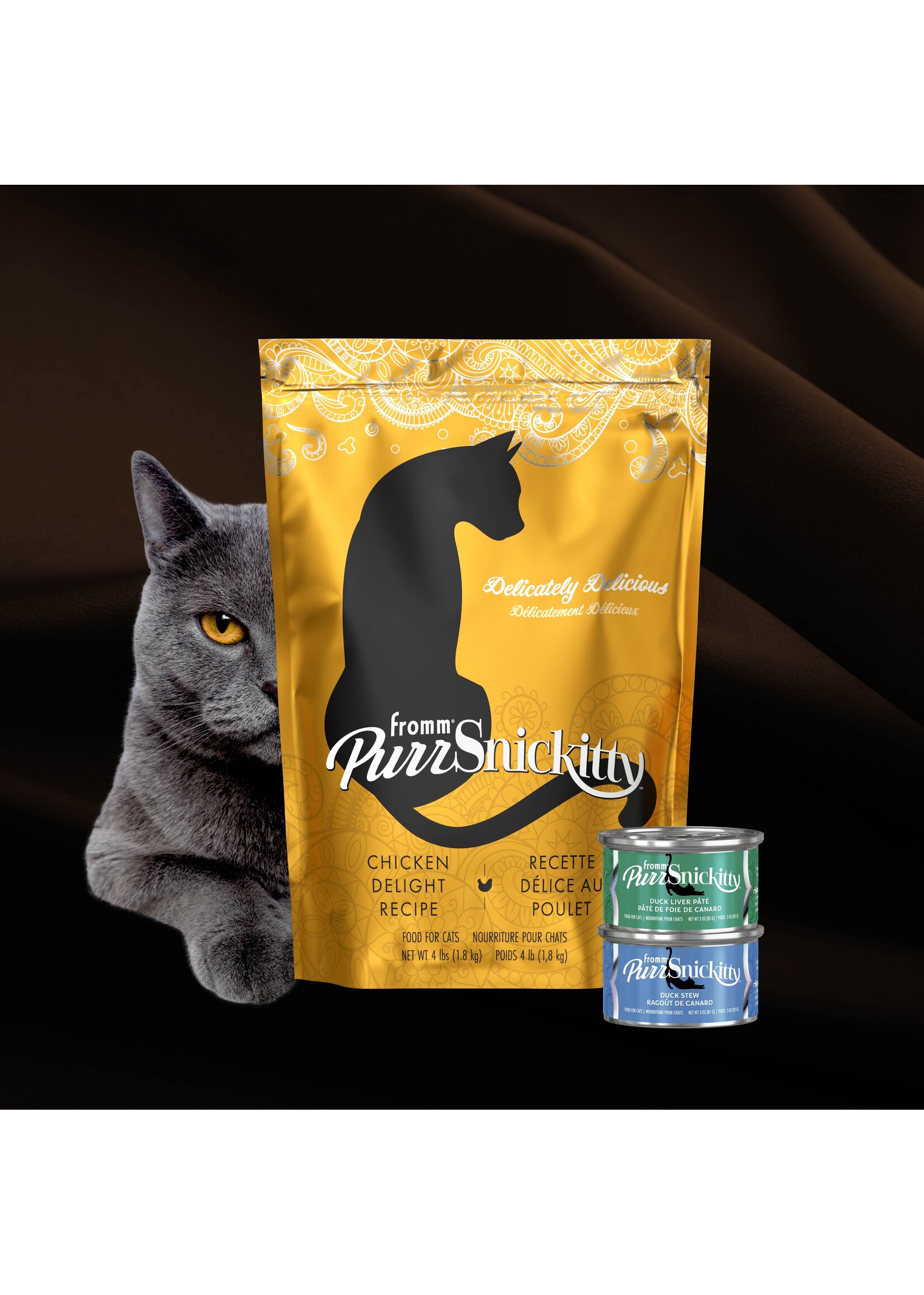 FROMM FROMM PURRSNICKITTY CHAT RECETTE DÉLICE AU POULET