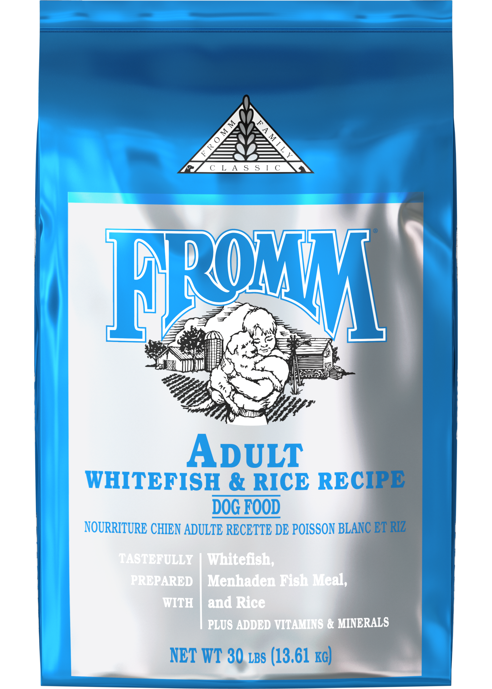 FROMM FROMM CLASSIC CHIEN POISSON BLANC & RIZ