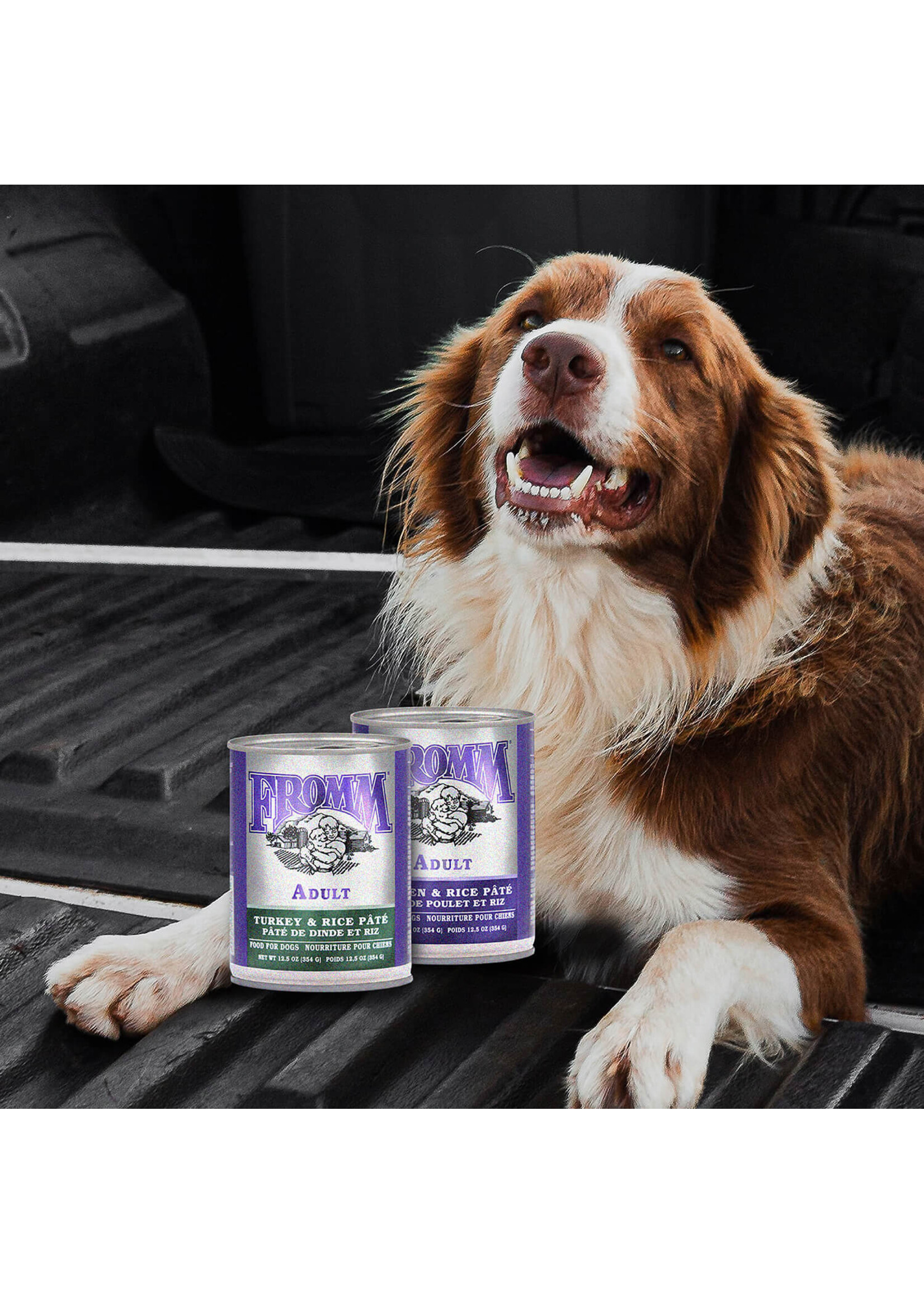 FROMM FROMM CLASSIC NOURRITURE HUMIDE POUR CHIEN  POULET & RIZ 12.5 OZ