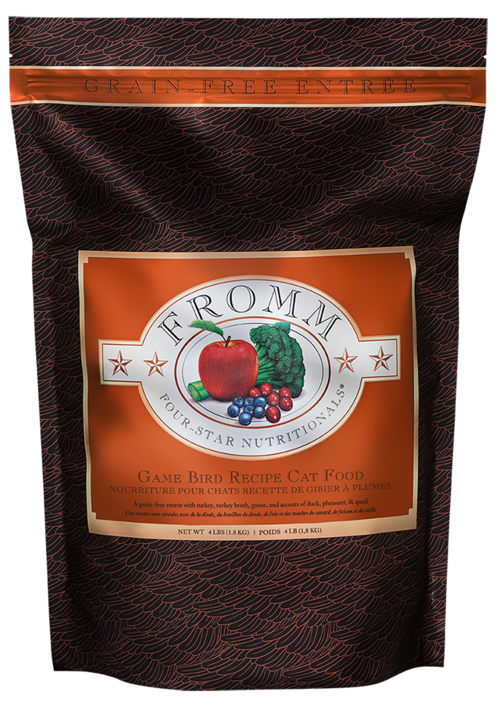 FROMM FROMM CHAT FOUR STAR GIBIER À PLUMES SANS GRAINS