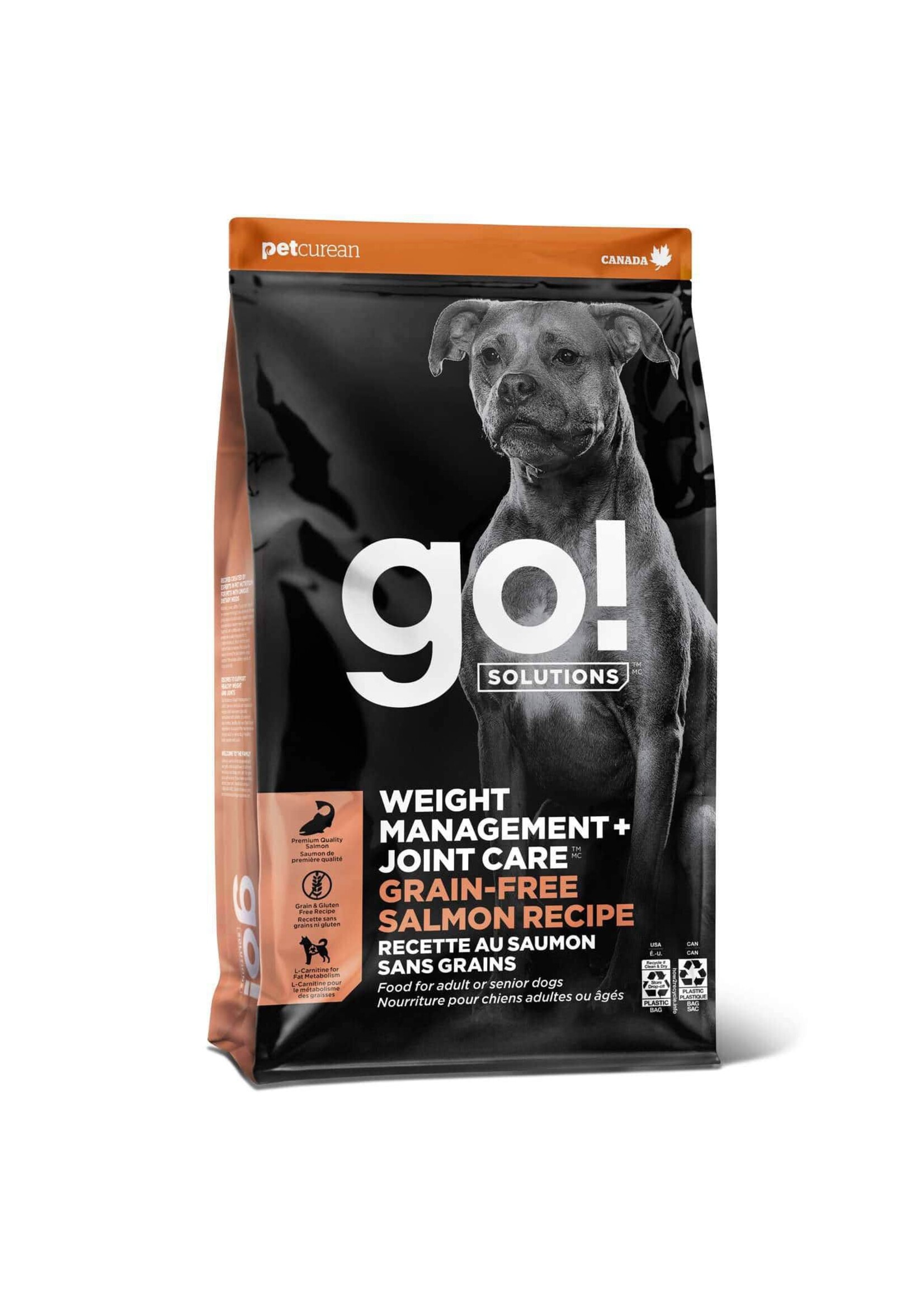 GO! SOLUTIONS GO! SOLUTION CHIEN CONTROLE DU POIDS ET ARTICULATIONS SANS GRAINS SAUMON