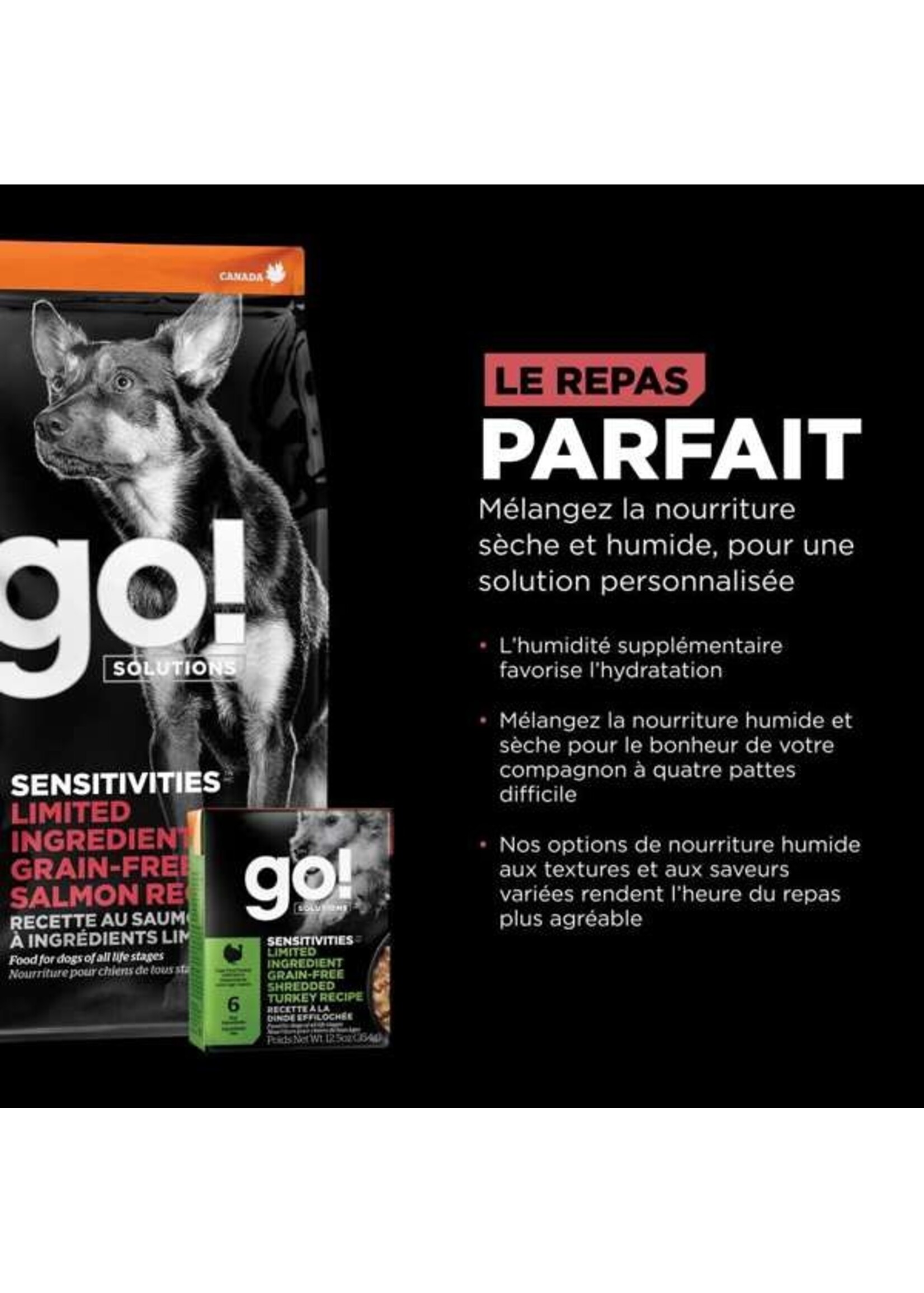 GO! SOLUTIONS GO! SOLUTION CHIEN SENSITIVE SAUMON SANS GRAINS