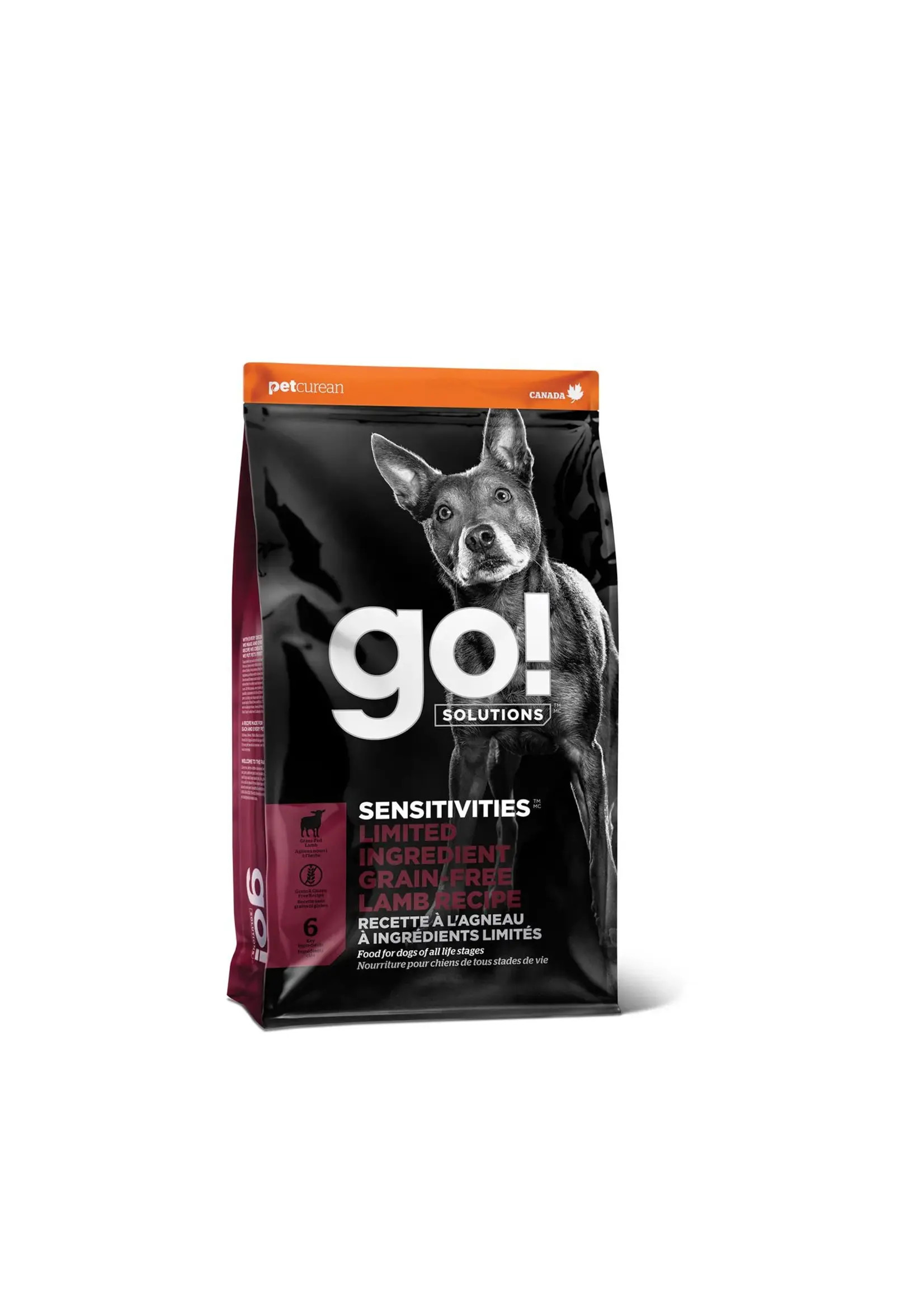 GO! SOLUTIONS GO! SOLUTION SENSITIVE CHIEN A L'AGNEAU SANS GRAINS