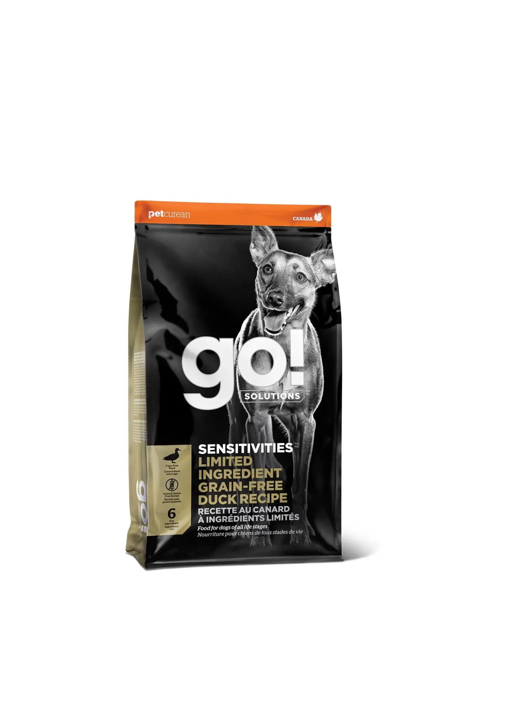 GO! SOLUTIONS GO! SOLUTION SENSITIVE CHIEN AU CANARD SANS GRAINS