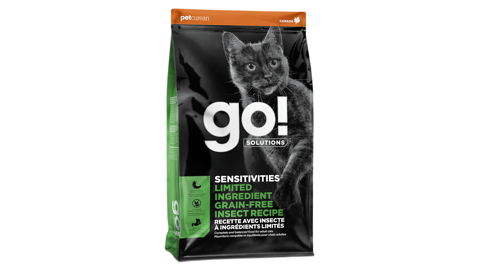 Go Solution Insecte GO SOLUTION SENSITIVE CHAT AU INSECTE SANS GRAINS - Distribution Gilles ...