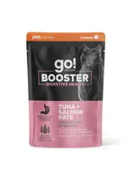 GO! SOLUTIONS GO BOOSTER CHAT DIGESTION PATE DE THON ET SAUMON 2.5OZ