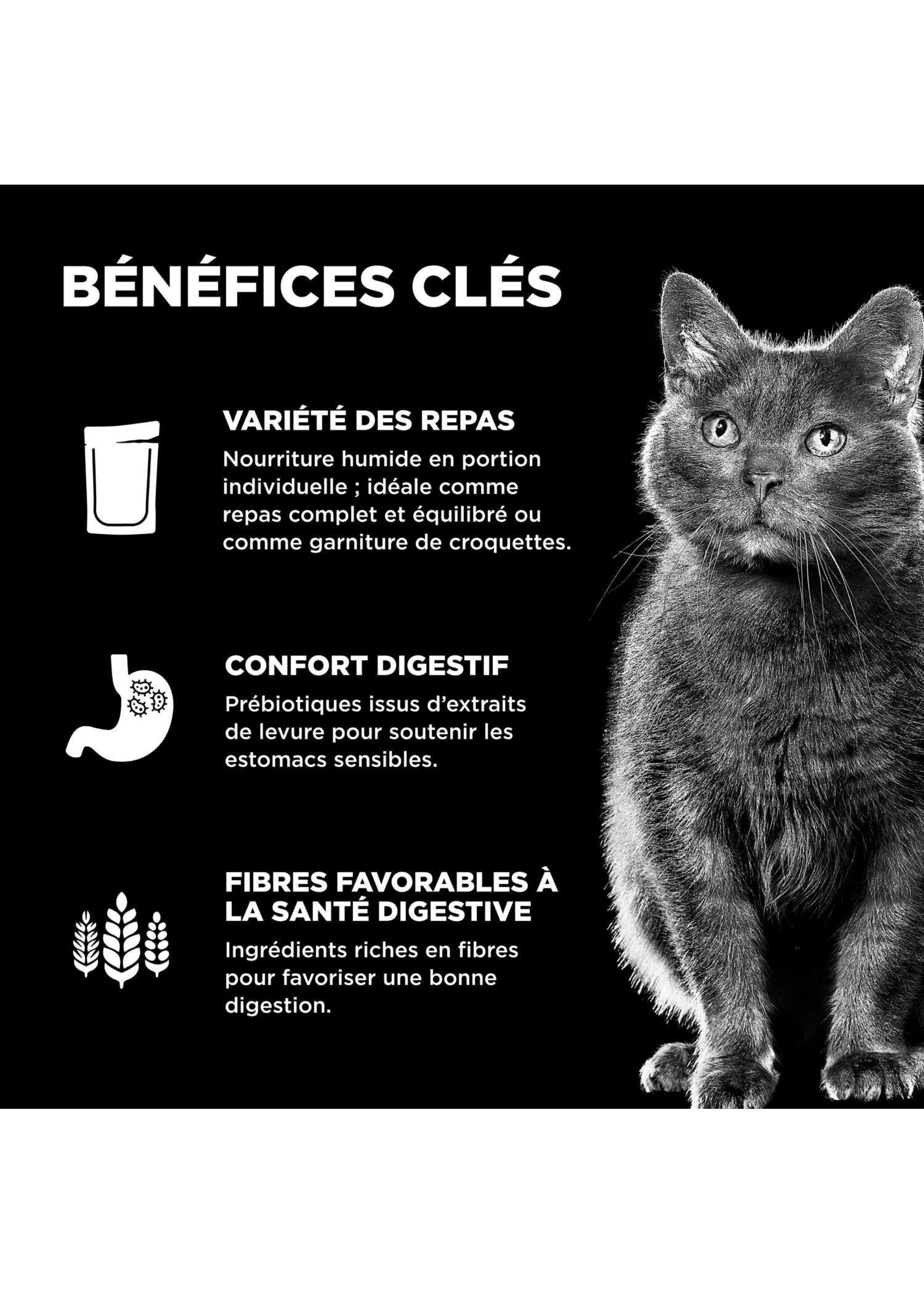 GO! SOLUTIONS GO BOOSTER CHAT DIGESTION PATE DE THON ET SAUMON 2.5OZ