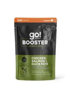 GO! SOLUTIONS GO BOOSTER CHIEN ARTICULATION POULET/SAUMON/CANARD EN PATÉ 2.8OZ