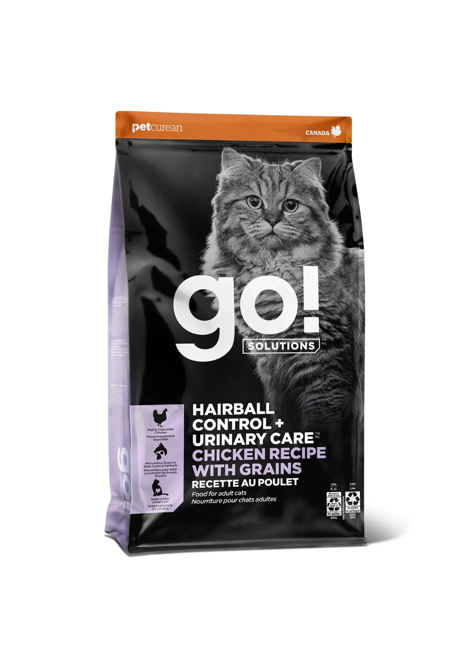 GO! SOLUTIONS GO SOLUTION CHAT POULET BOULES DE POILS ET SOINS URINAIRES