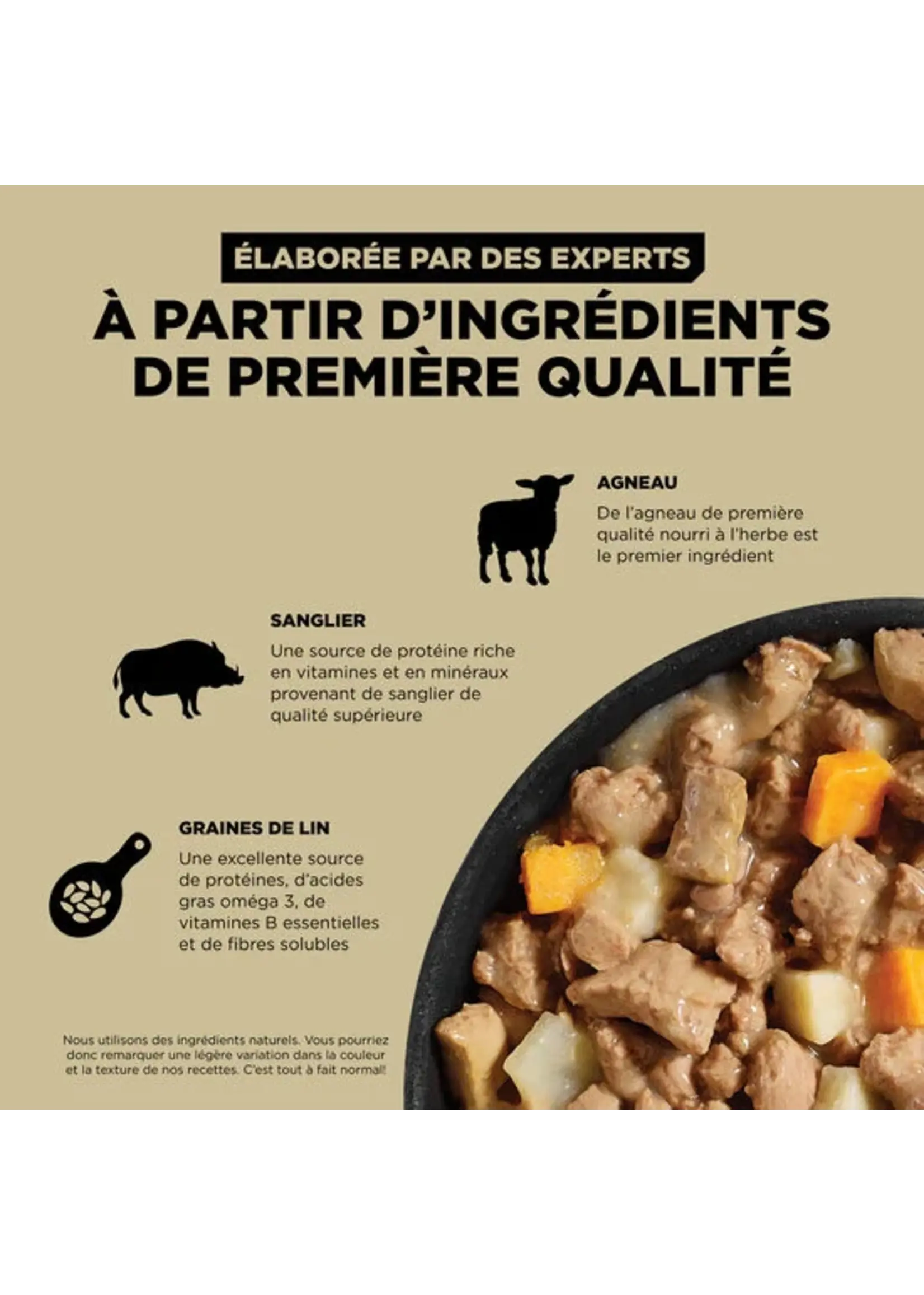 GO! SOLUTIONS GO TETRA PAK CHIEN CARNIVORE AGNEAU ET SANGLIER SANS GRAINS 12.5 OZ