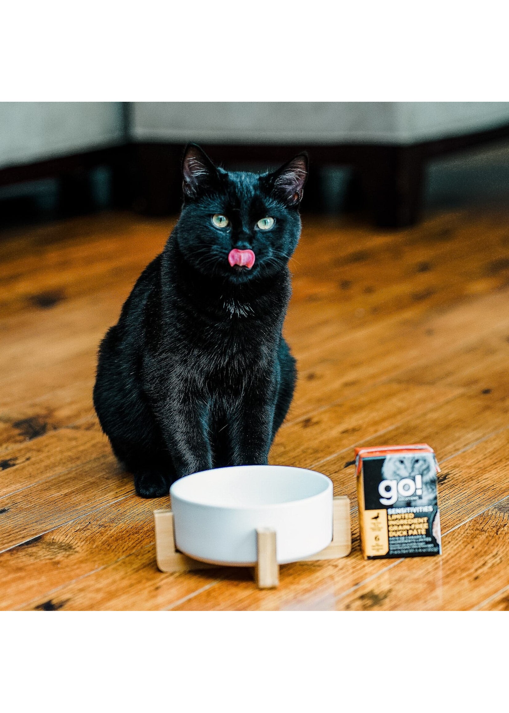 GO! SOLUTIONS GO TETRA PAK CHAT SENSITIVE AU CANARD SANS GRAINS 6.4 OZ