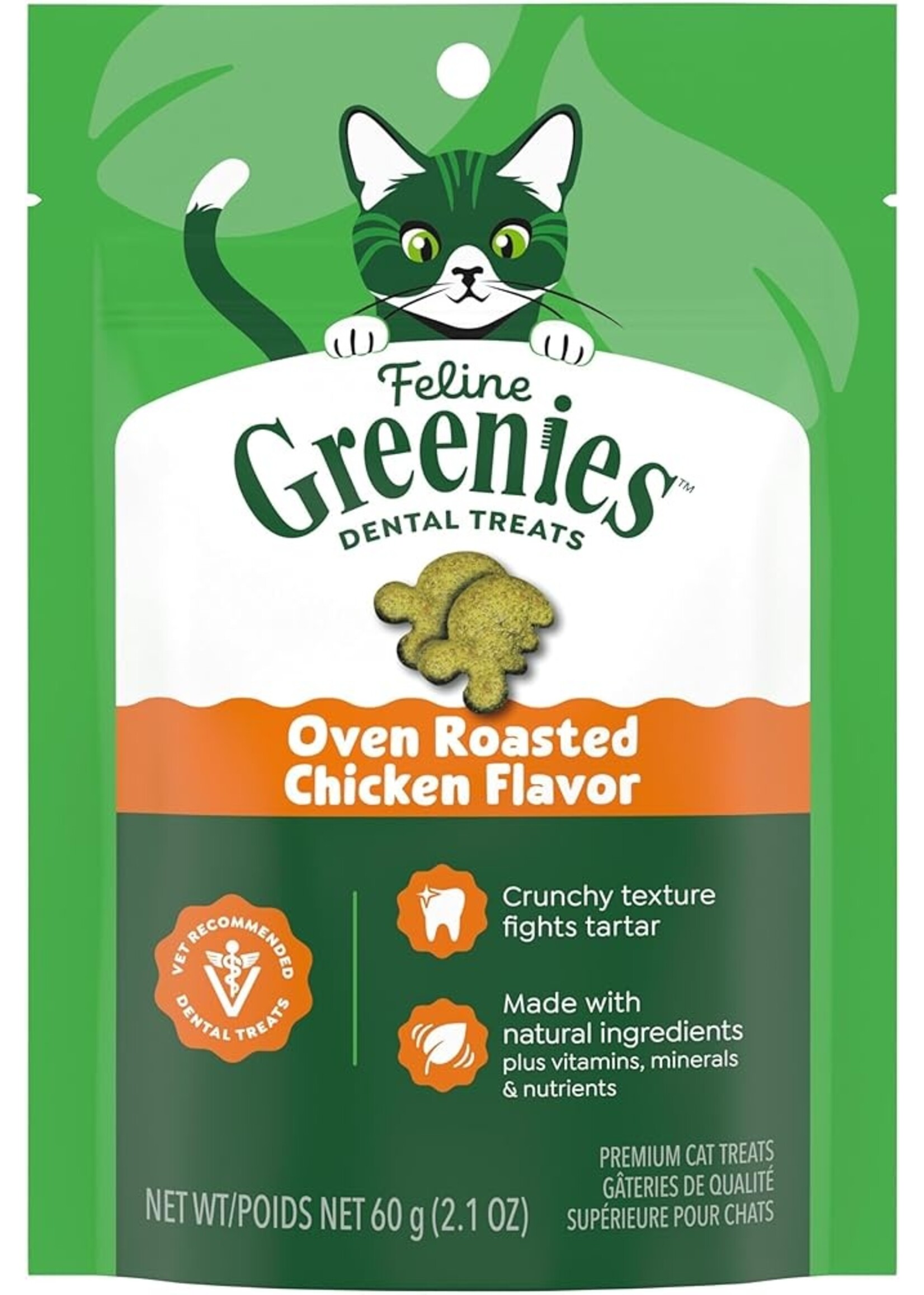 GREENIES GREENIES CHAT DENTAIRE POULET