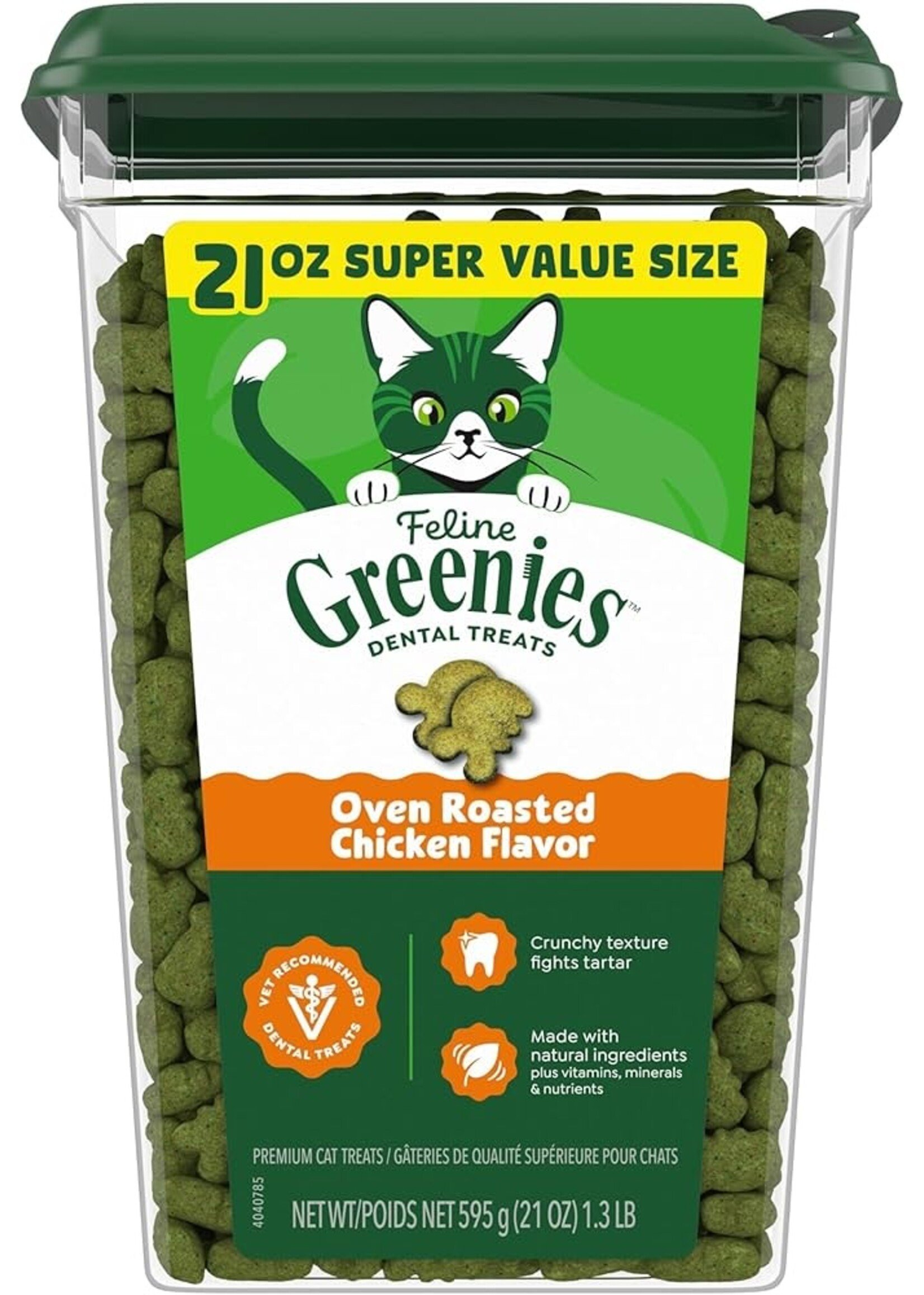 GREENIES GREENIES CHAT DENTAIRE POULET