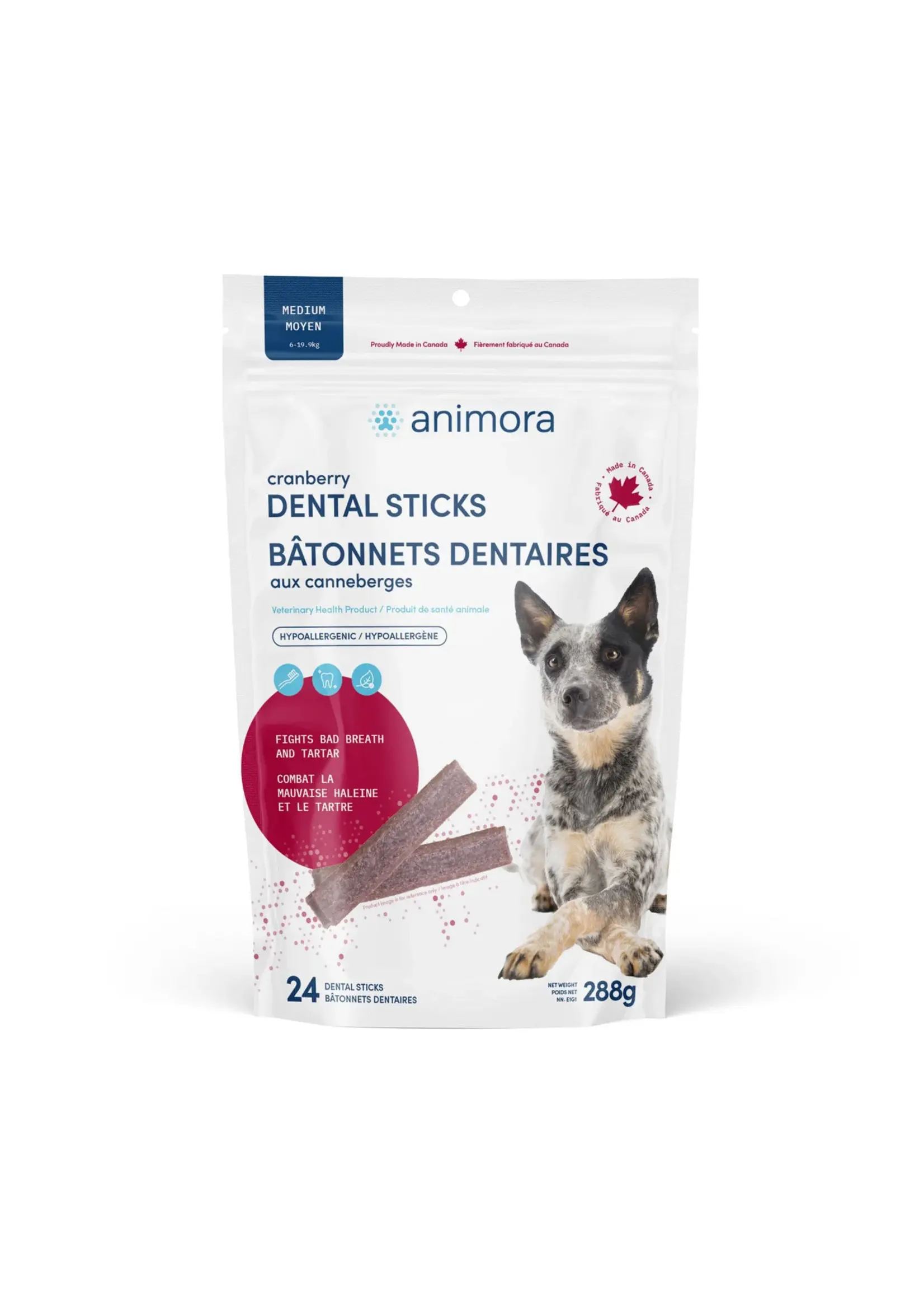 ANIMORA ANIMORA BATONNETS DENTAIRE AU CANNEBERGE