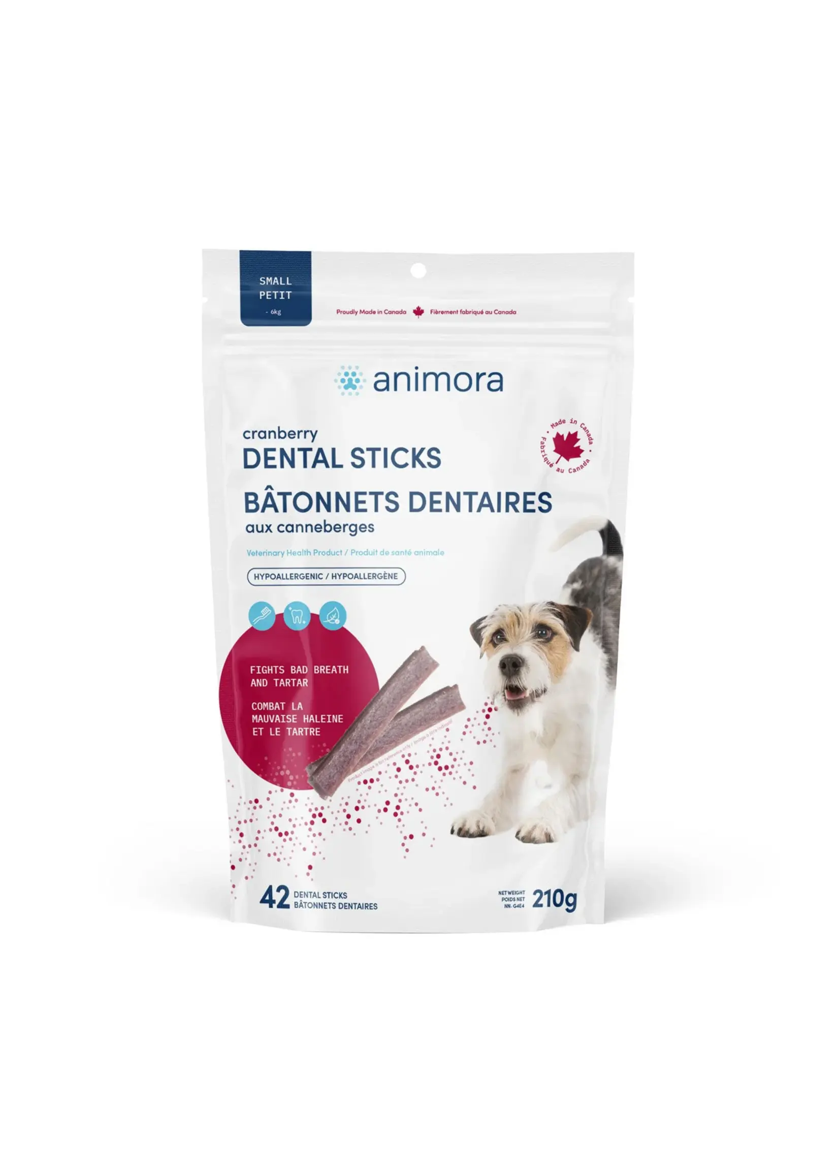 ANIMORA ANIMORA BATONNETS DENTAIRE AU CANNEBERGE