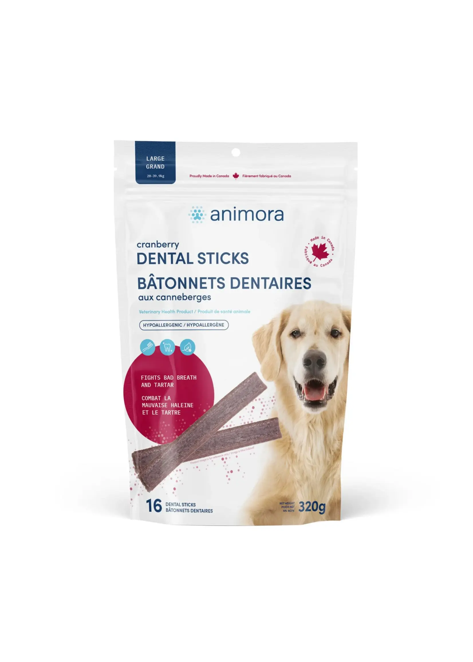 ANIMORA ANIMORA BATONNETS DENTAIRE AU CANNEBERGE