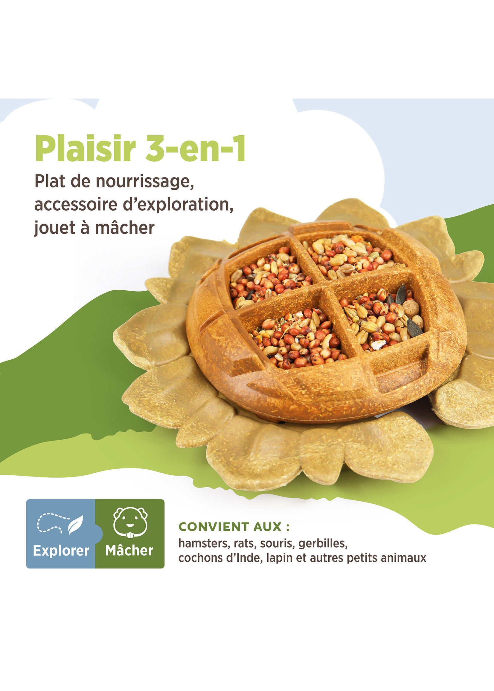 LIVING WORLD LIVING WORLD BOL COMESTIBLE TOURNESOL ORANGE 160 G