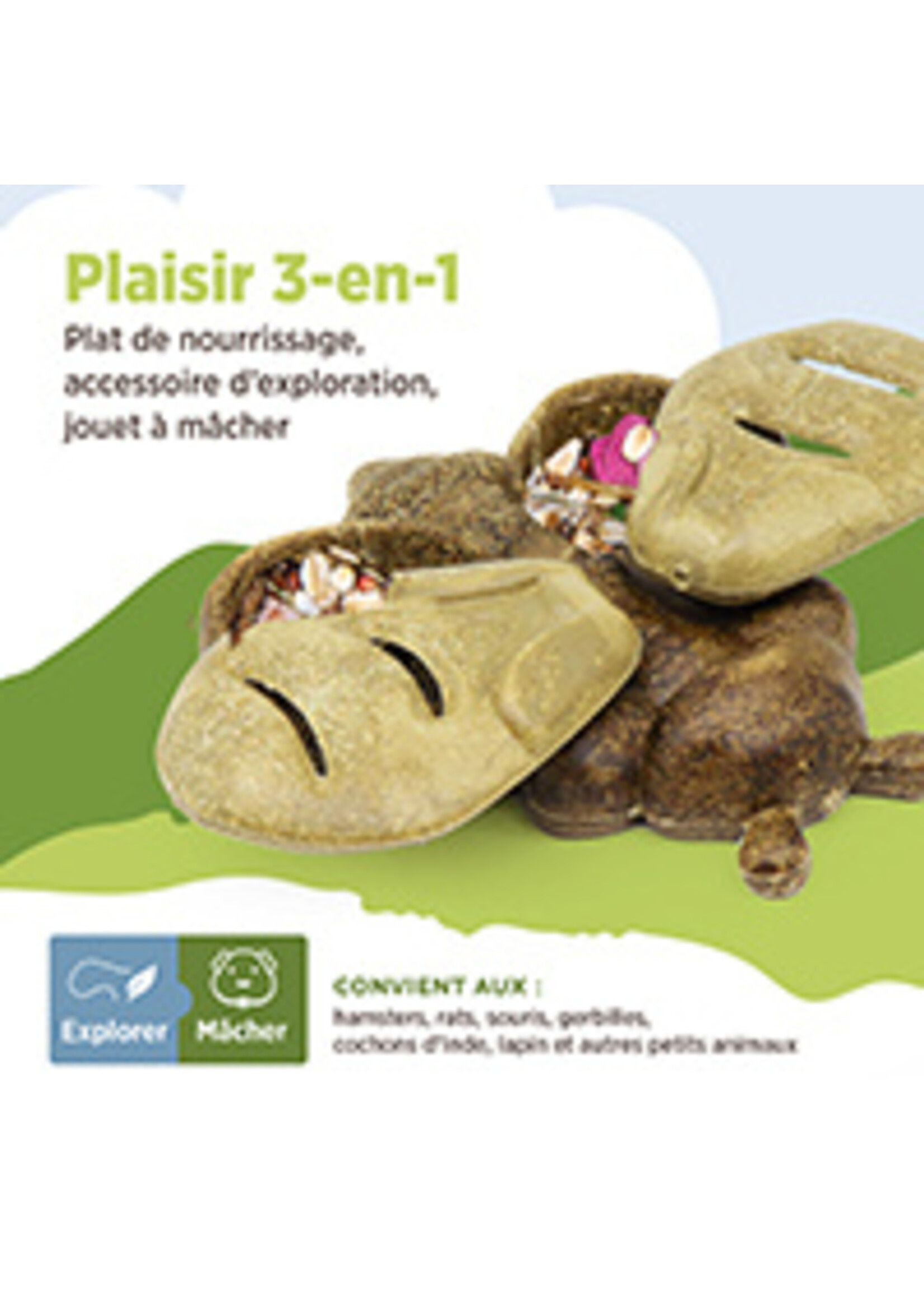 LIVING WORLD LIVING WORLD BOL COMESTIBLE ABEILLE BRUN 120 G