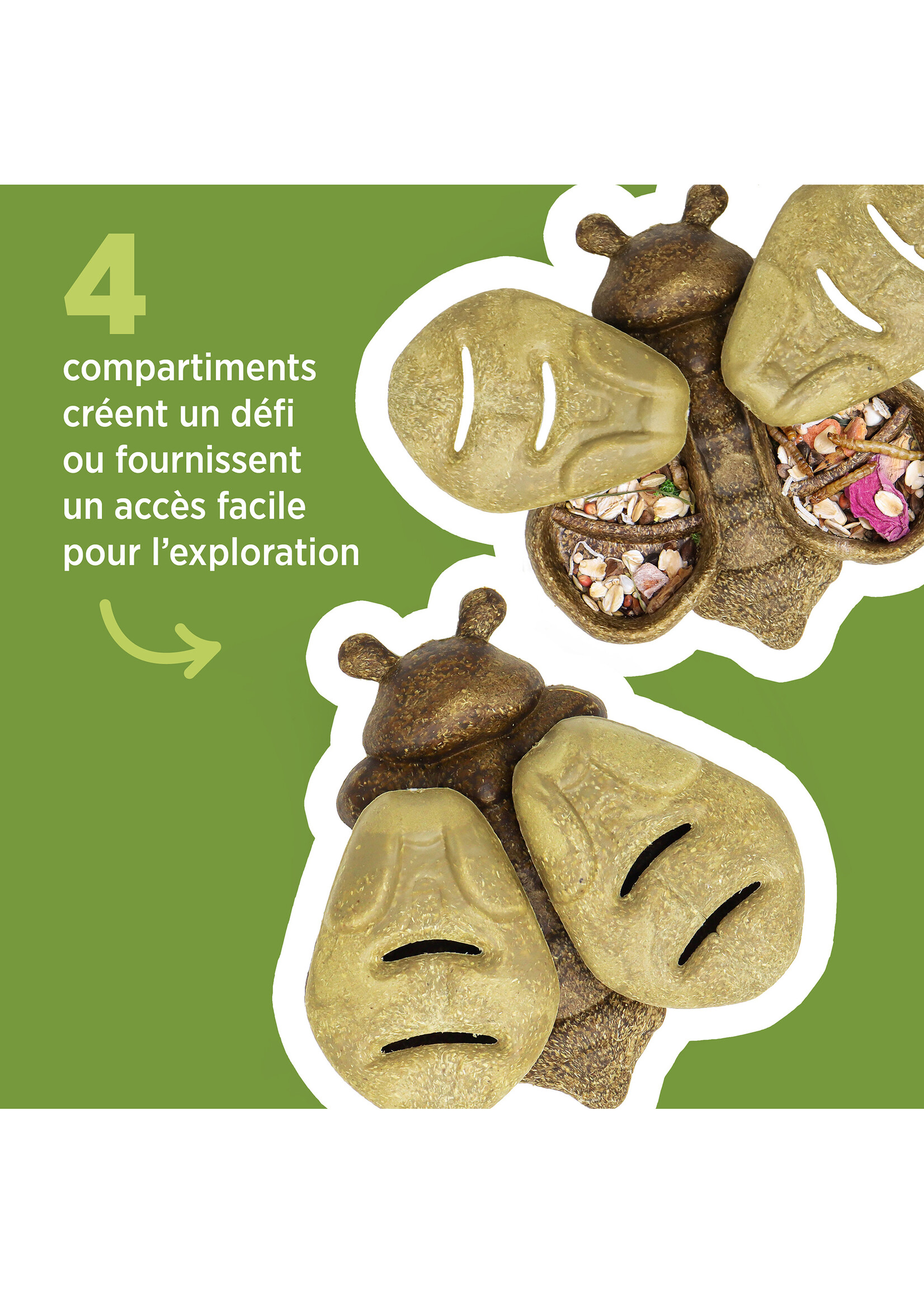 LIVING WORLD LIVING WORLD BOL COMESTIBLE ABEILLE BRUN 120 G