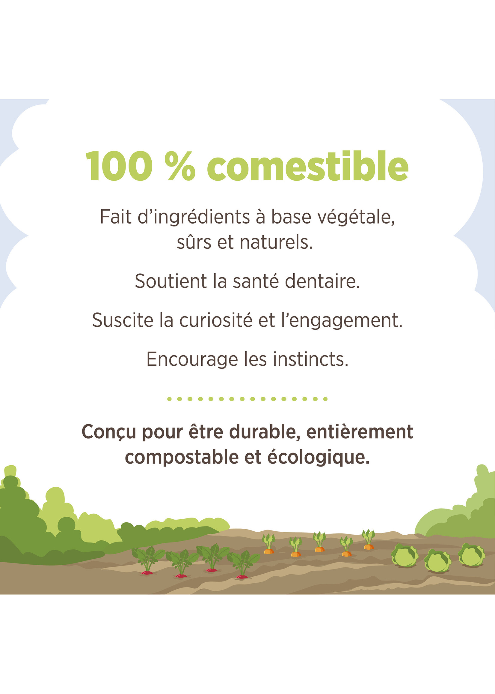 LIVING WORLD LIVING WORLD JOUET À MÂCHER PANIER DE RÉCOLTE 158 G