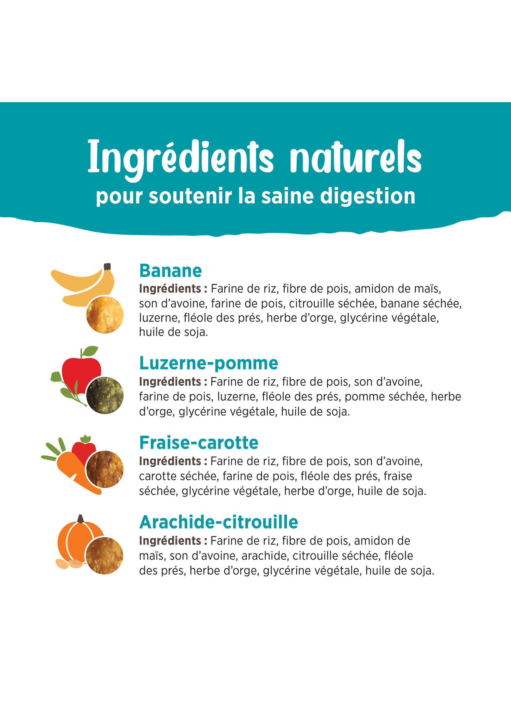 LIVING WORLD LIVING WORLD GÂTERIES POUR PETITS ANIMAUX MÉLANGE DE SAVEURS 75 G