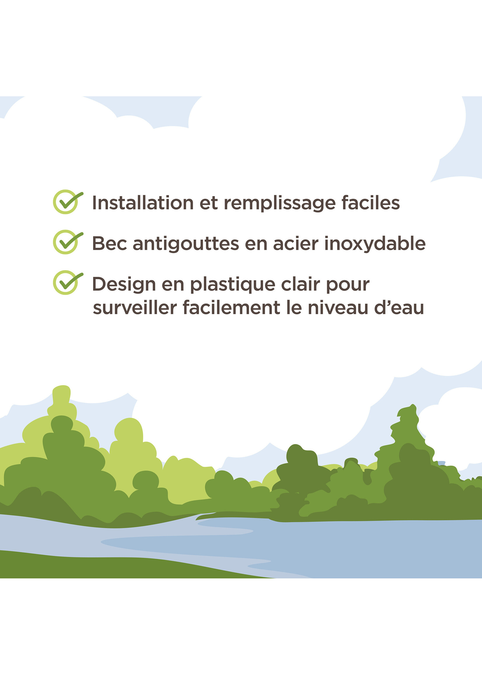 LIVING WORLD LIVING WORLD BOUTEILLE À EAU POUR RONGEUR