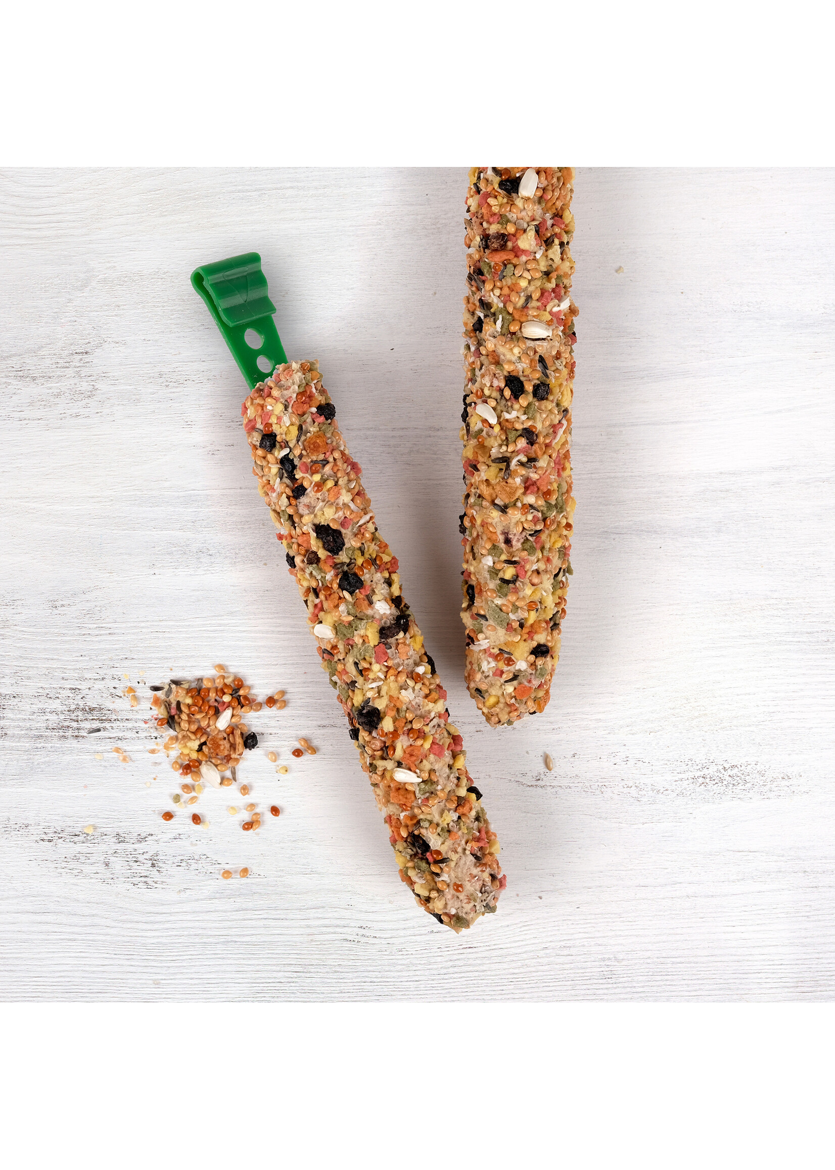 LIVING WORLD LIVING WORLD GÂTERIES POUR PERRUCHE BÂTONNETS AUX FRUITS PAQUET DE 2