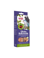 LIVING WORLD LIVING WORLD GÂTERIES POUR PERROQUETS BÂTONNETS AUX LÉGUMES PAQUET DE 2