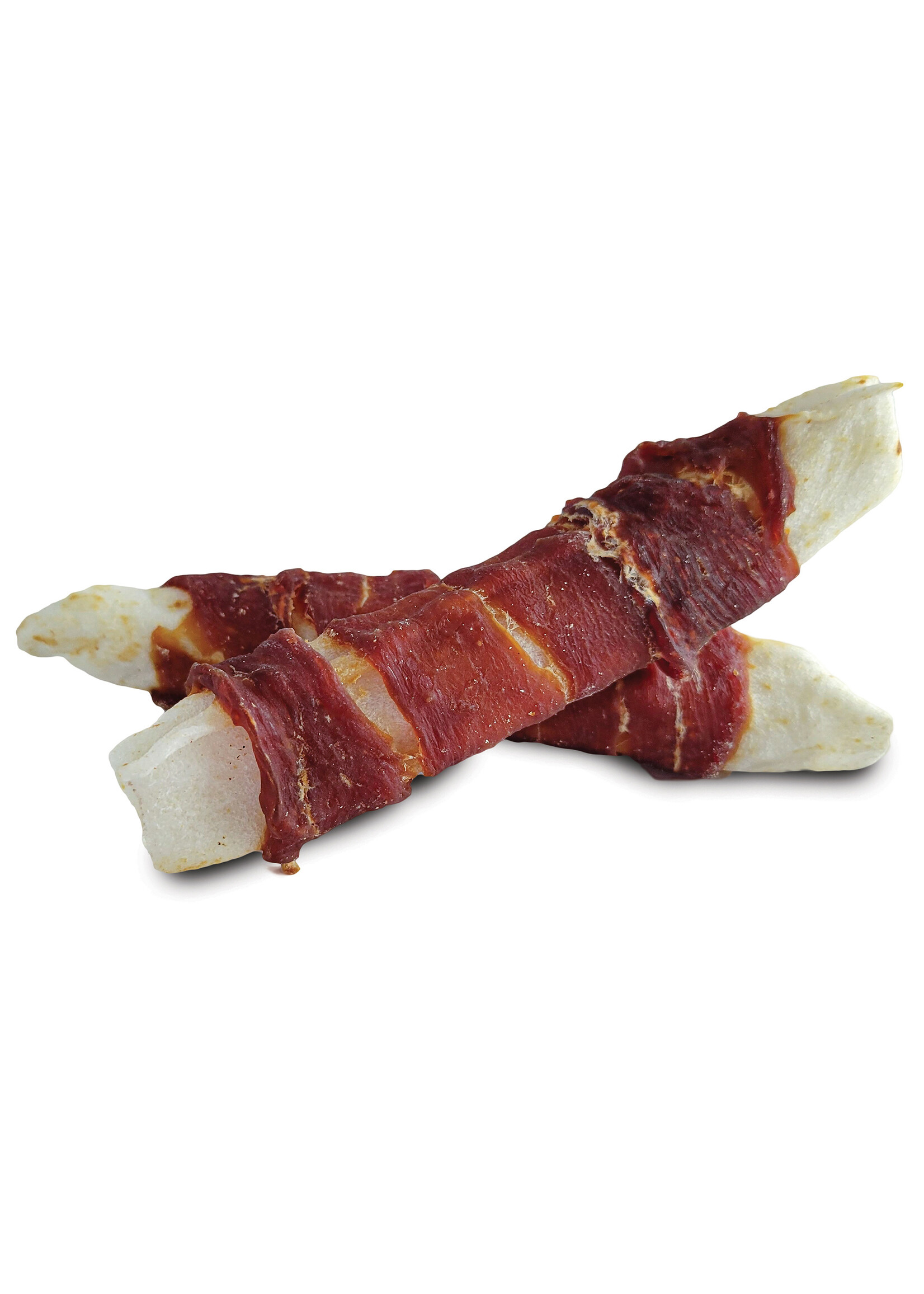 DOGIT SNACK BAR ROULEAUX DE CUIR ENROBES DE CANARD 6'' PQT 2