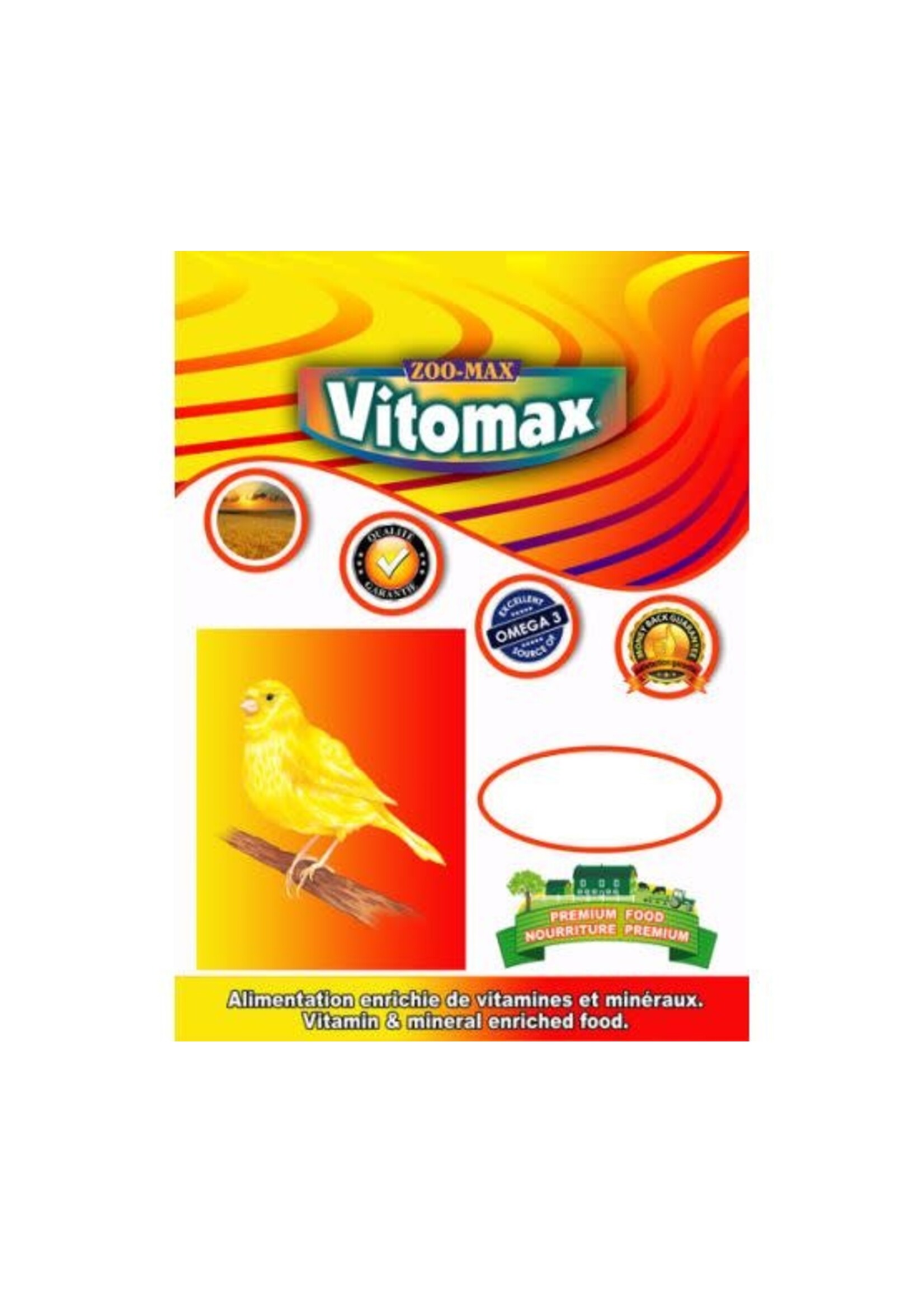ZOO-MAX ZOOMAX VITOMAX GRAIN SERIN 900 G