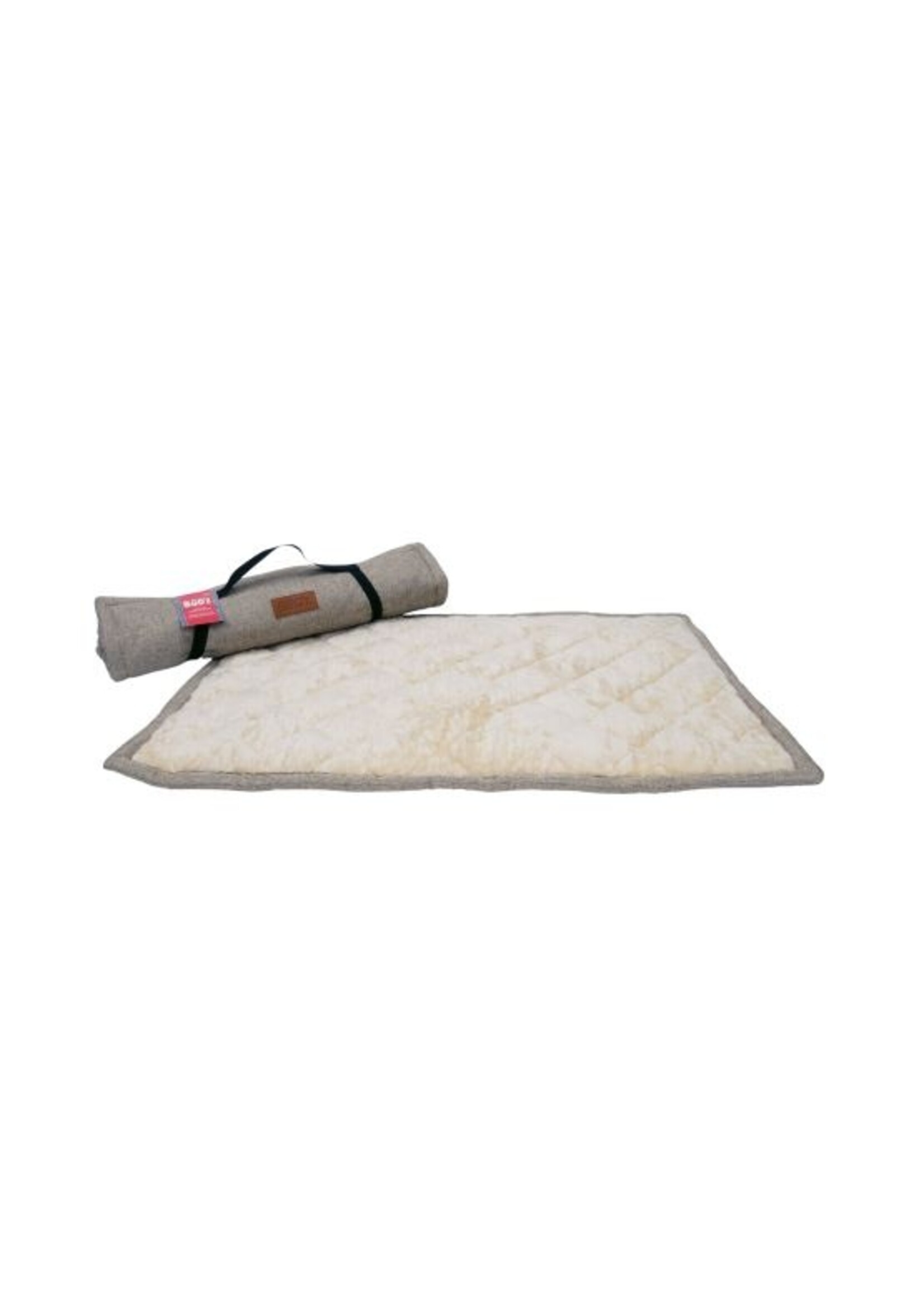 BUD'Z BUD'Z COUSSIN DE VOYAGE GRIS SABLE