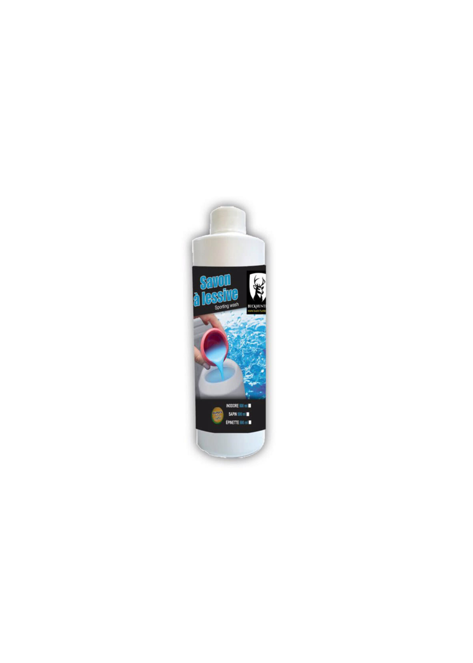 BUCK HUNTER BUCK HUNTER SAVON LESSIVE INODORE 500ML