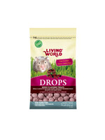 LIVING WORLD LIVING WORLD RÉGAL DROP AU PETITS FRUITS POUR HAMSTER 75 G