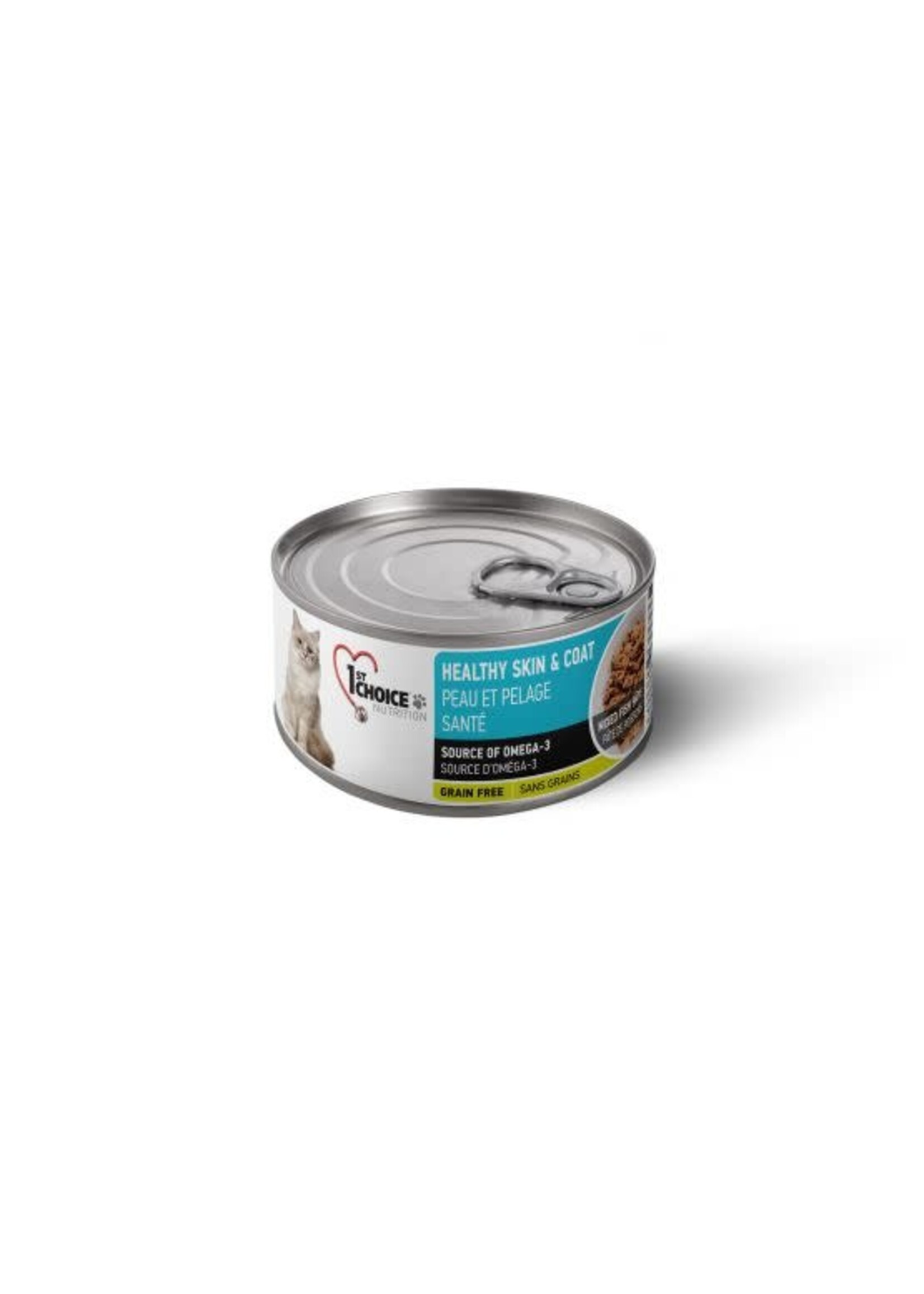 1ST CHOICE 1ST CHOICE CHAT NOURRITURE HUMIDE PEAU ET PELAGE PATE 156G