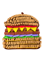 PAWZNDOGZ TAPIS DE FOUILLE HAMBURGER 14'' X 14''