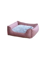 BUD'Z BUD'Z LIT A REBORDS ELEVES COSMOS ROSE CHAMPETRE TRES GRAND 100 X 80 X22 CM